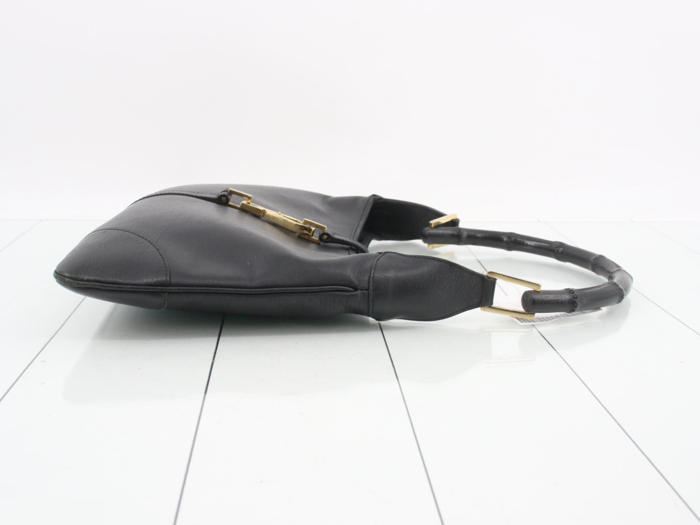 Tom Ford Jackie Bamboo Shoulder Bag, Leather — view 3