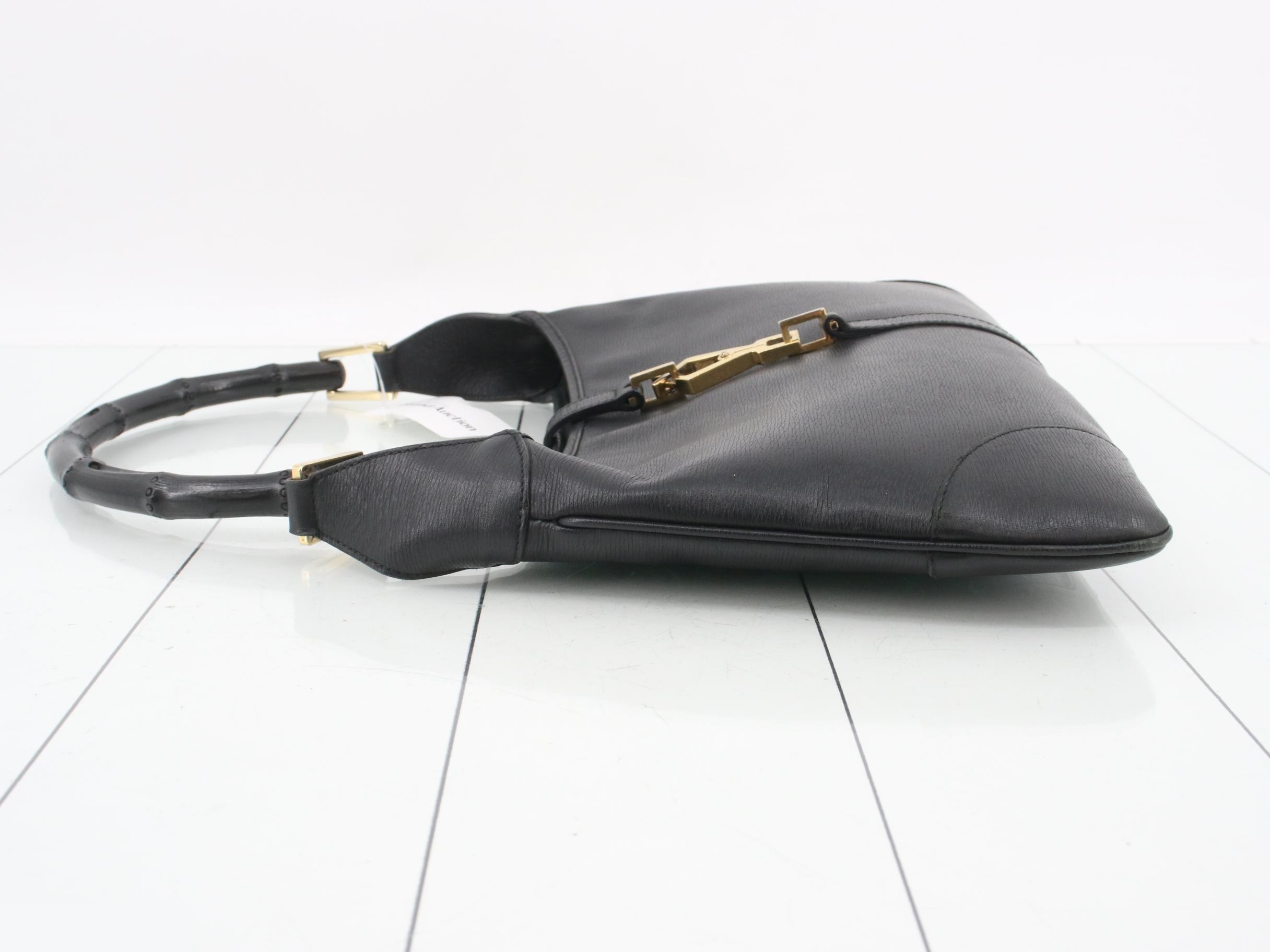 Tom Ford Jackie Bamboo Shoulder Bag, Leather — view 4