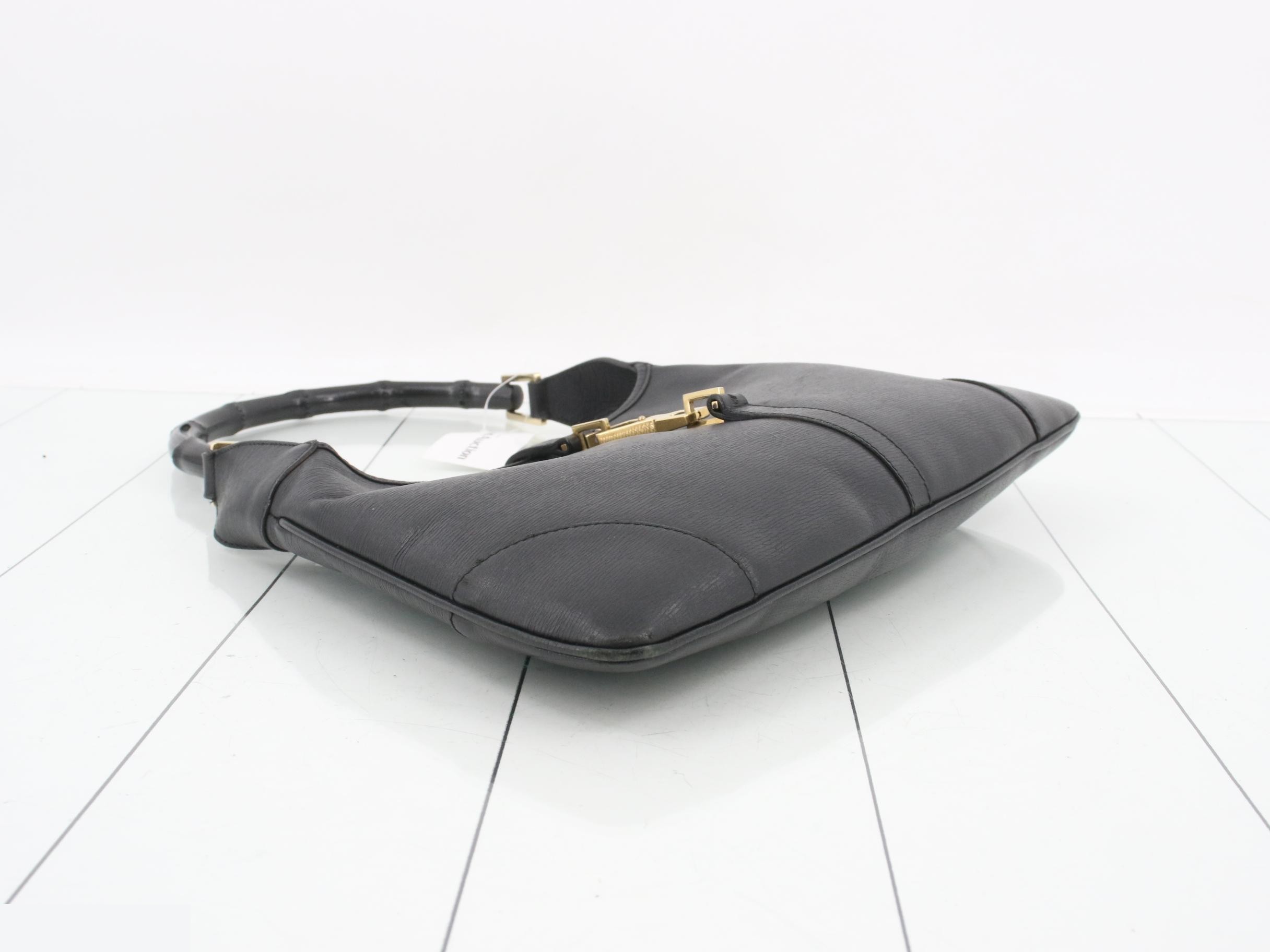 Tom Ford Jackie Bamboo Shoulder Bag, Leather — view 5
