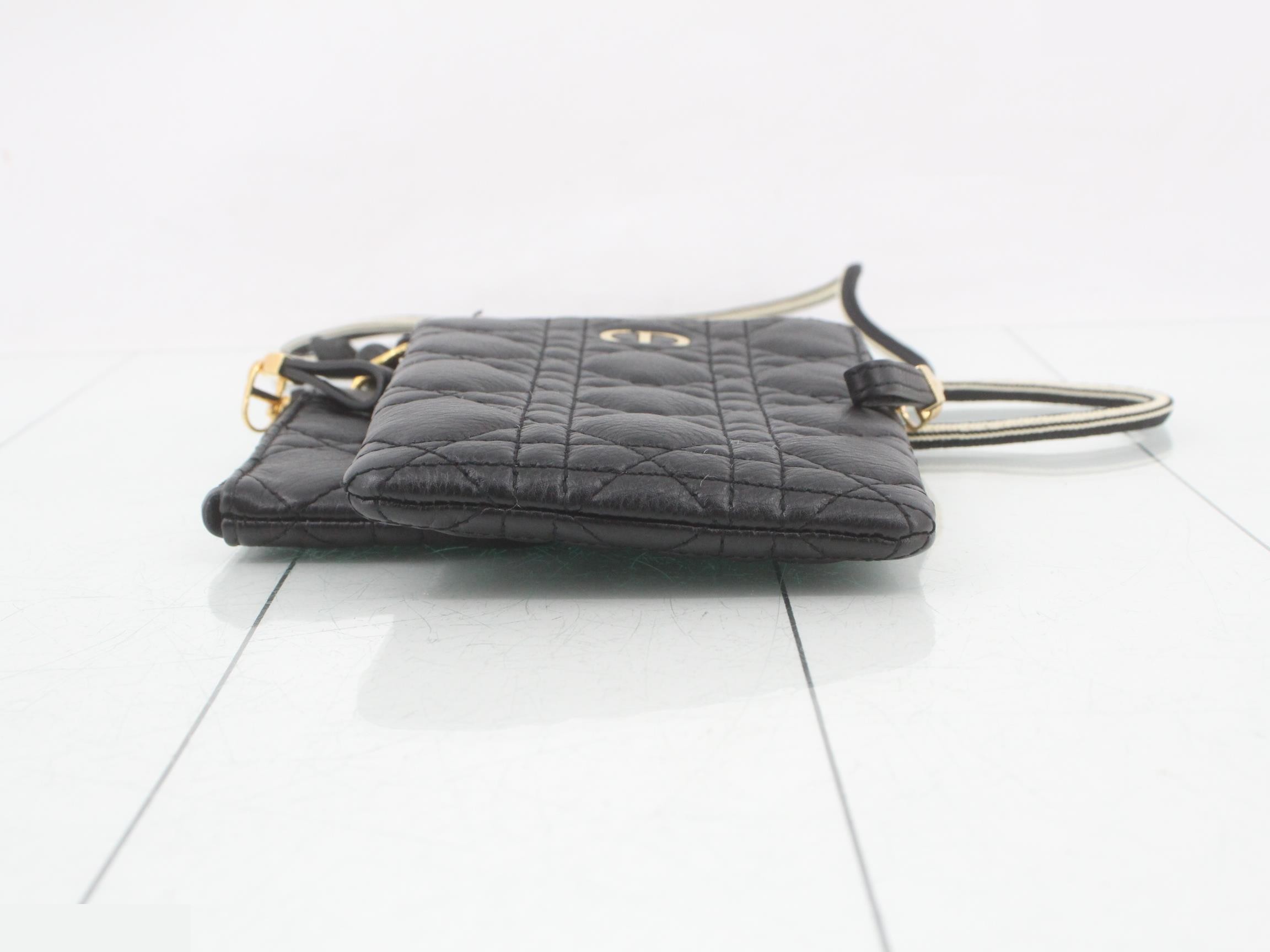 Caro Multifunction Calfskin Phone Holder Shoulder Pouch — view 3