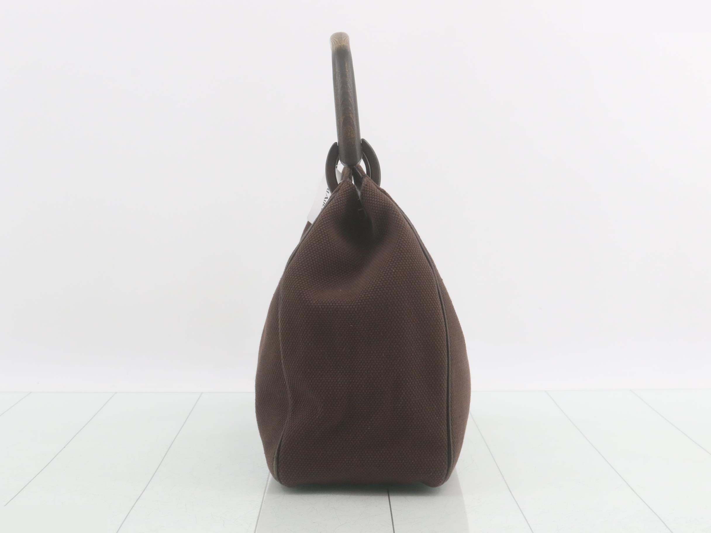 Tom Ford era wood-handled handbag — view 3