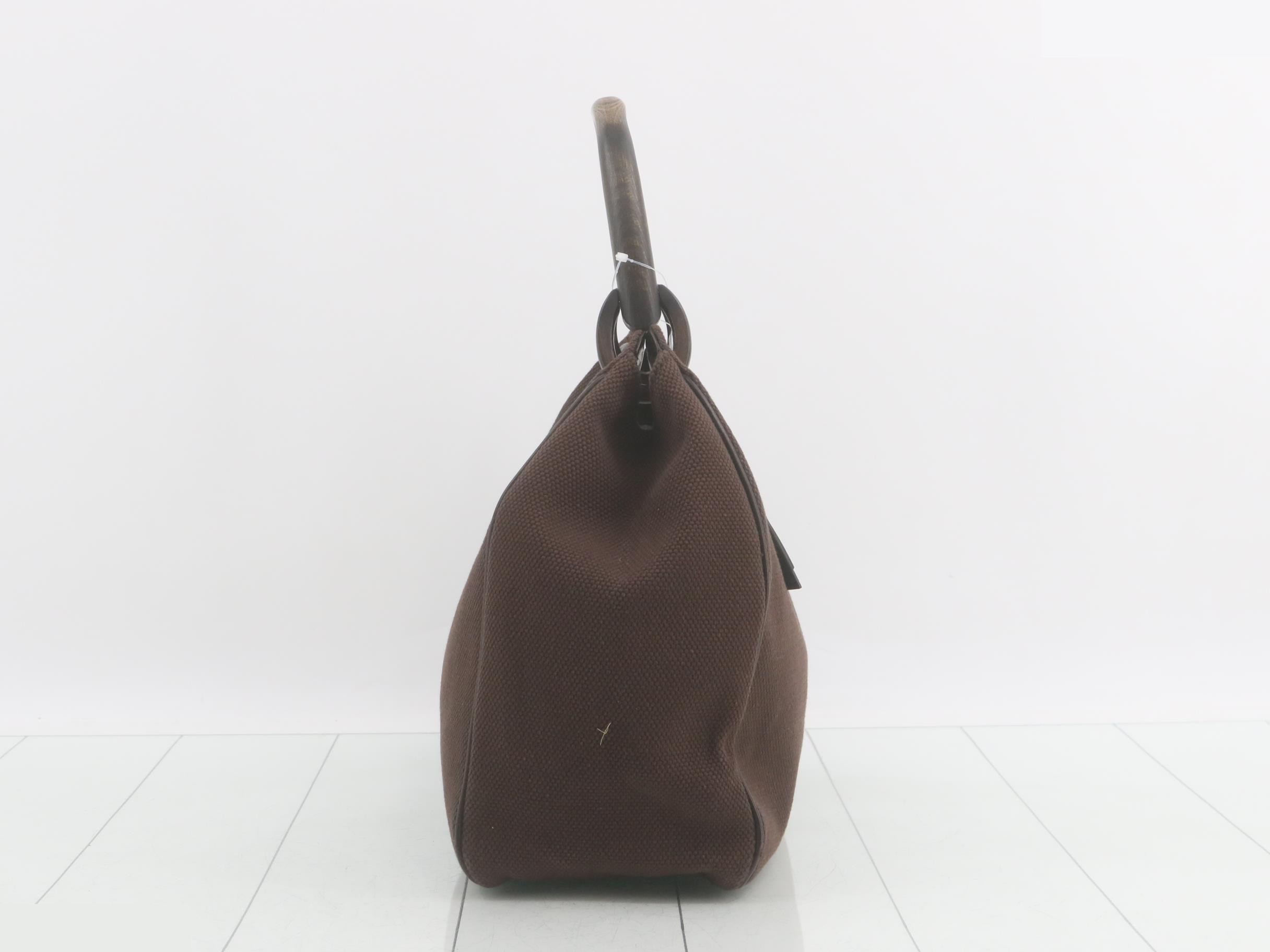 Tom Ford era wood-handled handbag — view 4