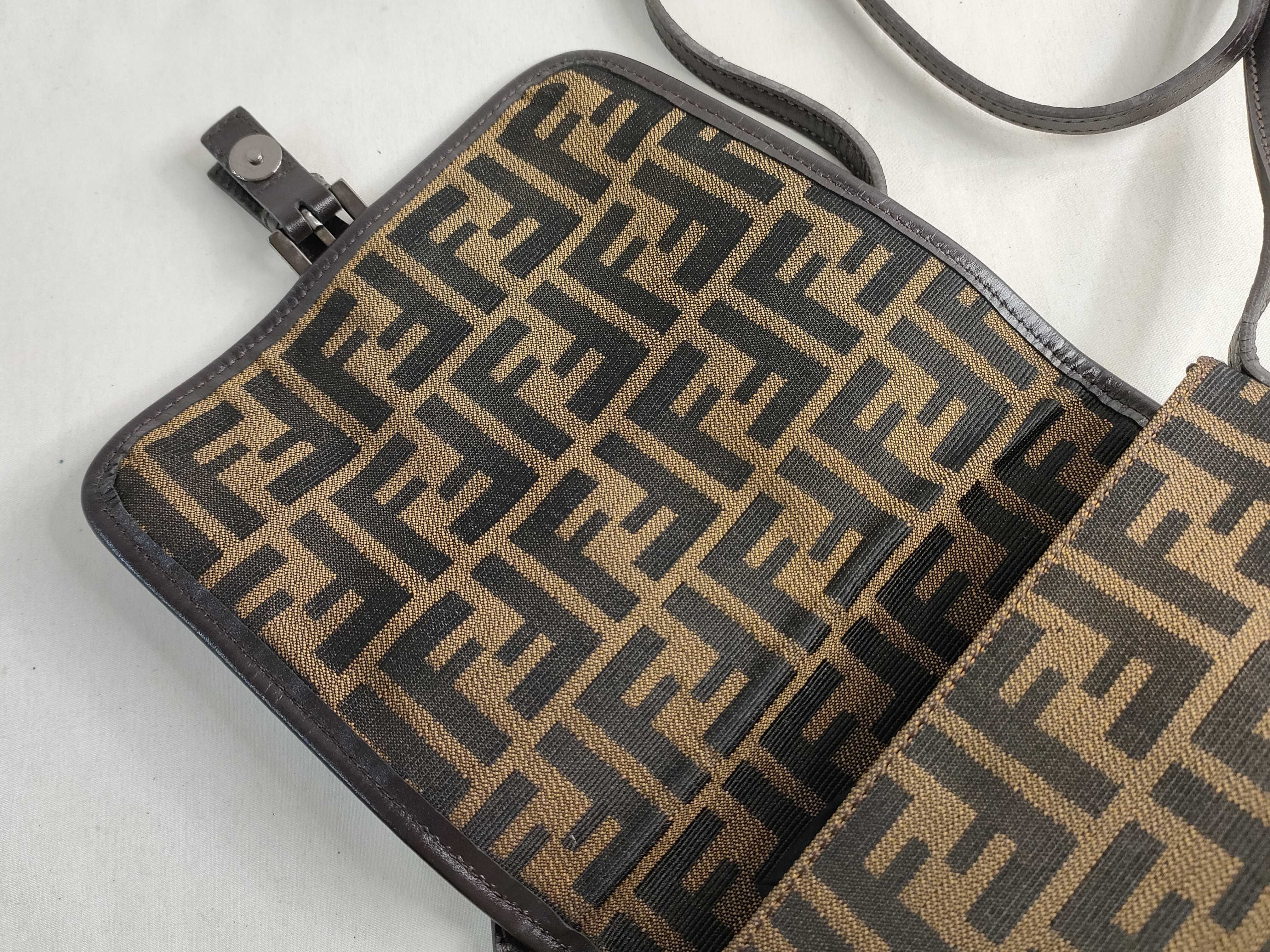 Zucca pattern Zucca canvas shoulder bag 8BT052 shoulder bag — view 8