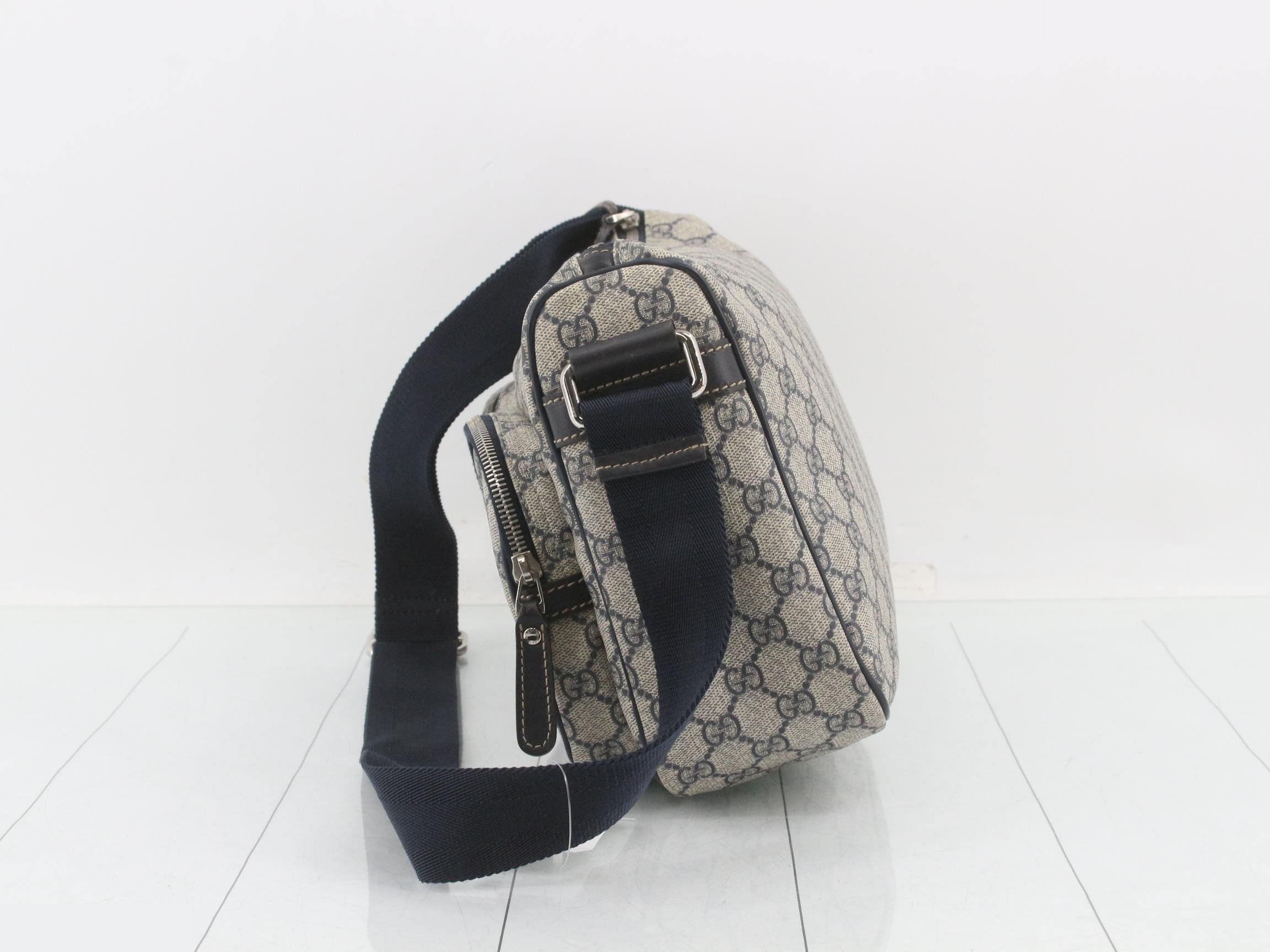 Shoulder bag, navy — view 3