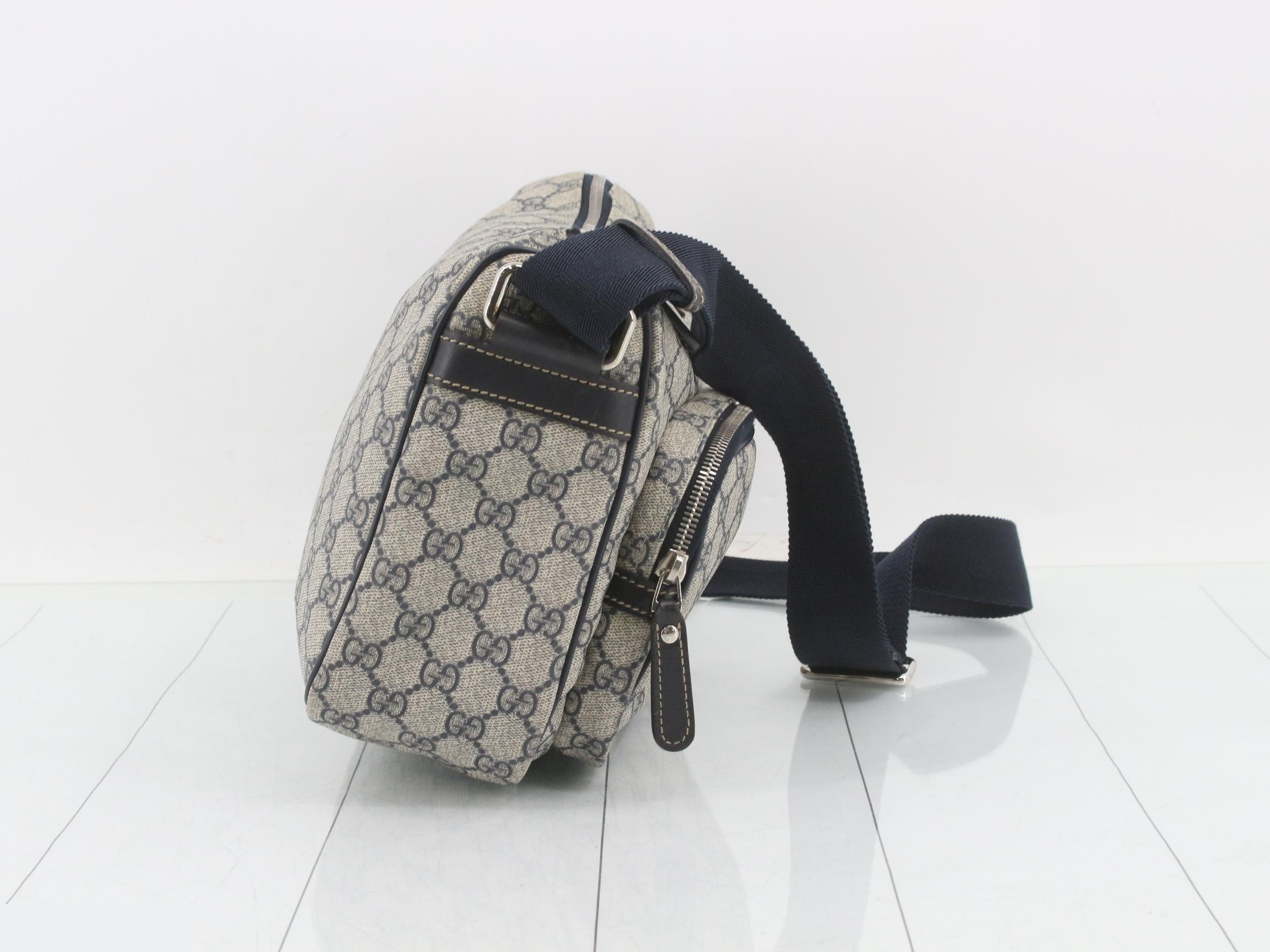 Shoulder bag, navy — view 4