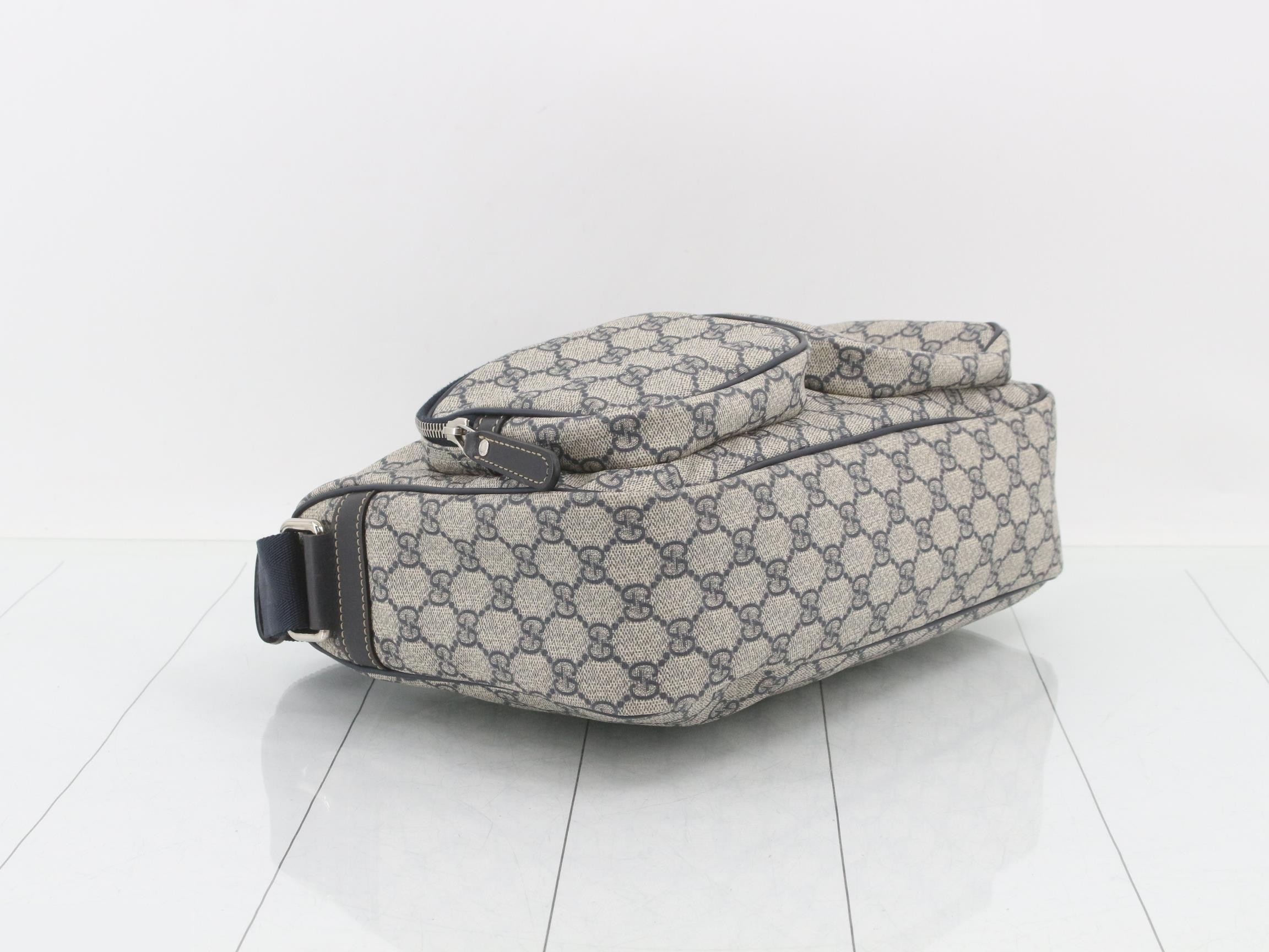 Shoulder bag, navy — view 5