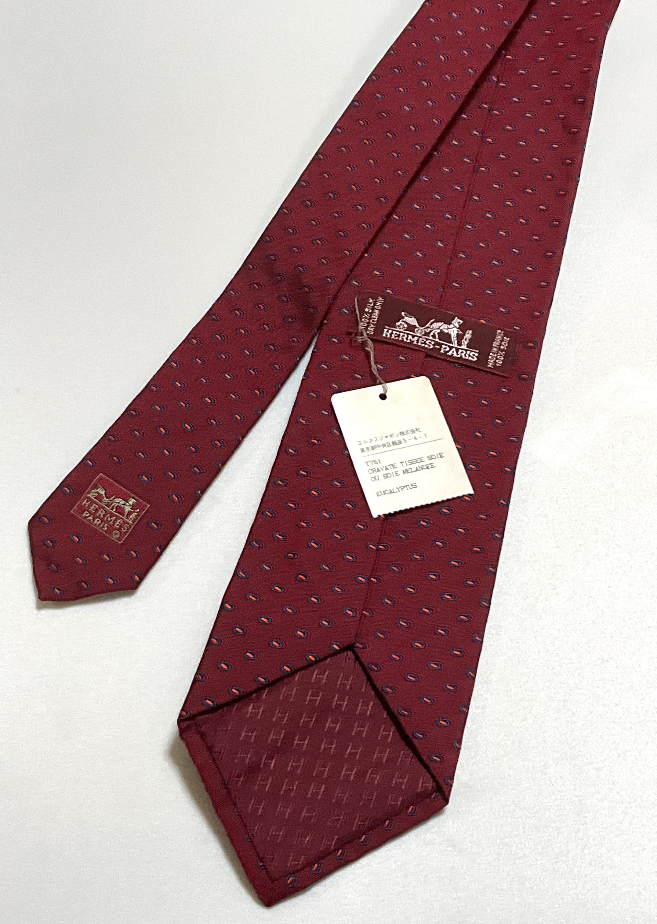 100% Silk Tie with Tag, Other Accessories — view 4