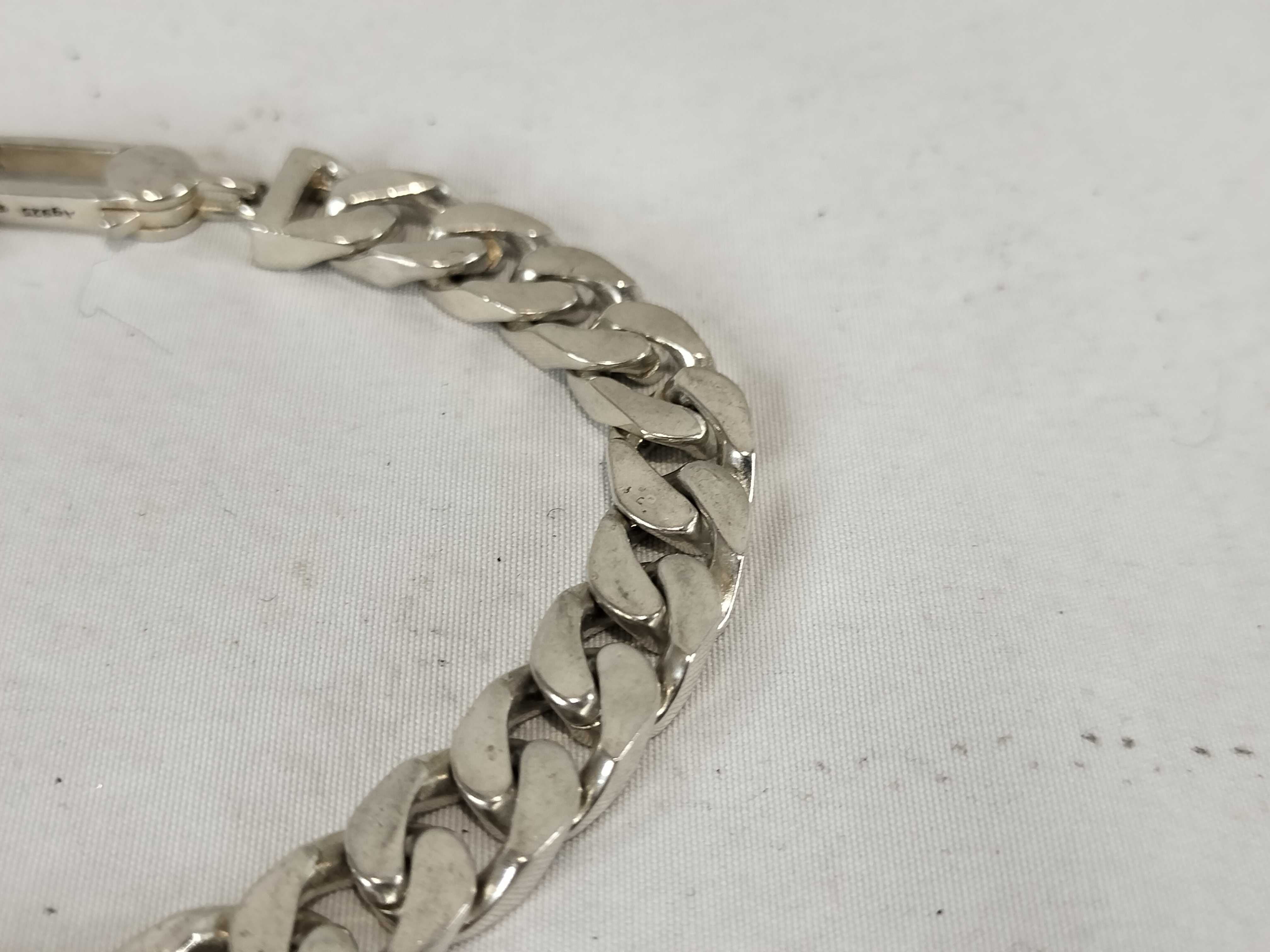 Interlocking Silver 925 Bracelet/Bangle — view 3