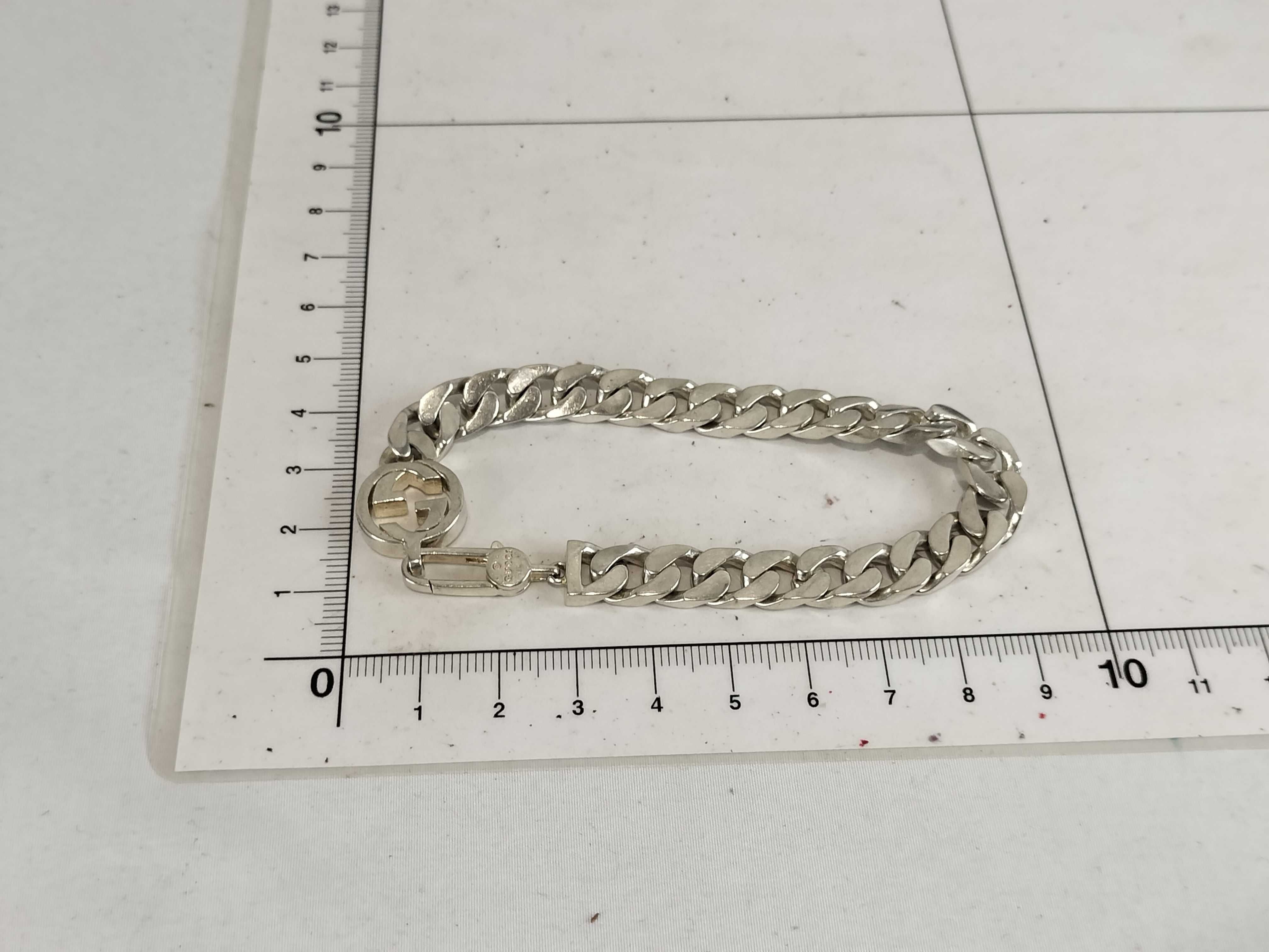 Interlocking Silver 925 Bracelet/Bangle — view 4