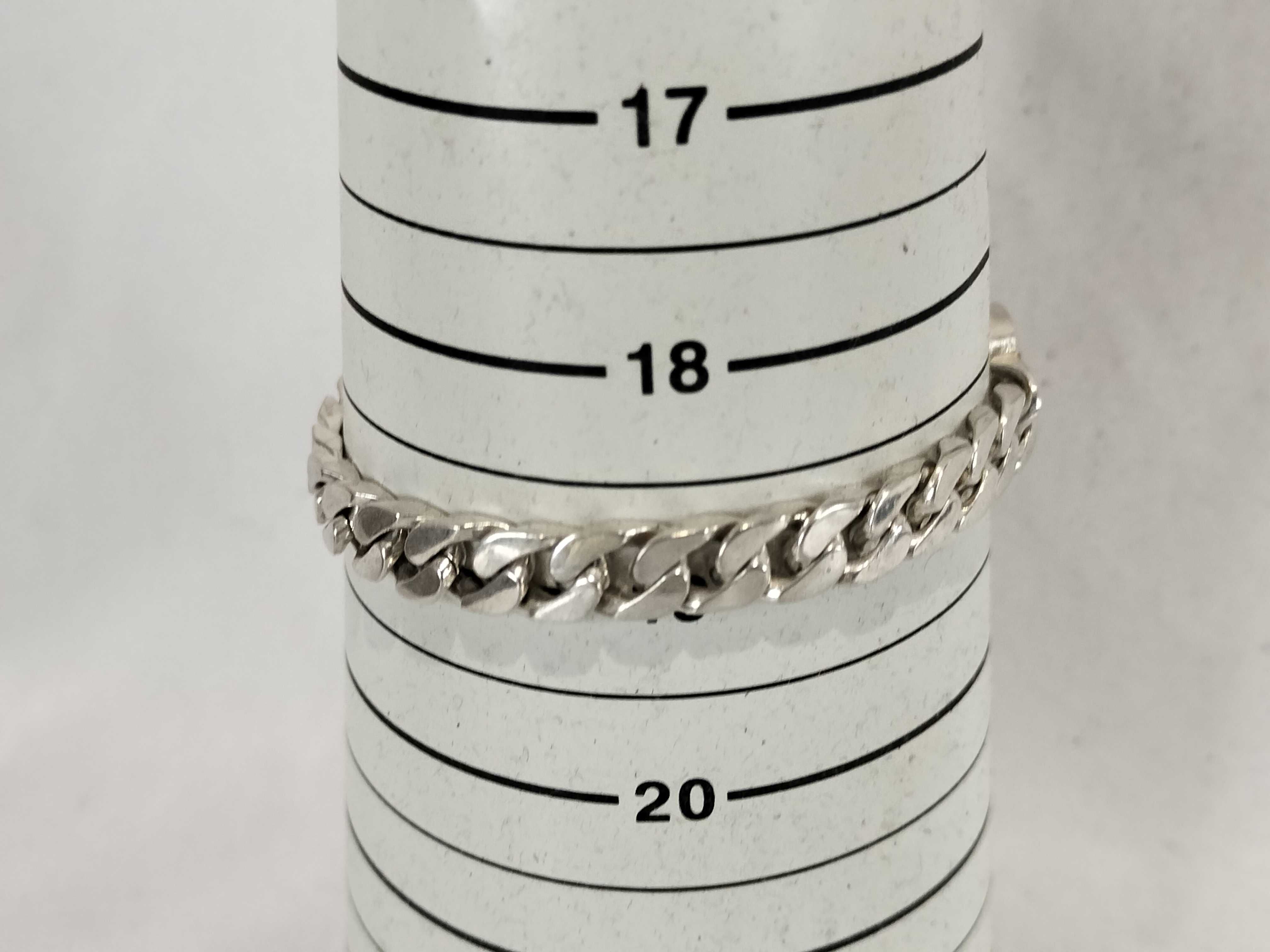 Interlocking Silver 925 Bracelet/Bangle — view 5