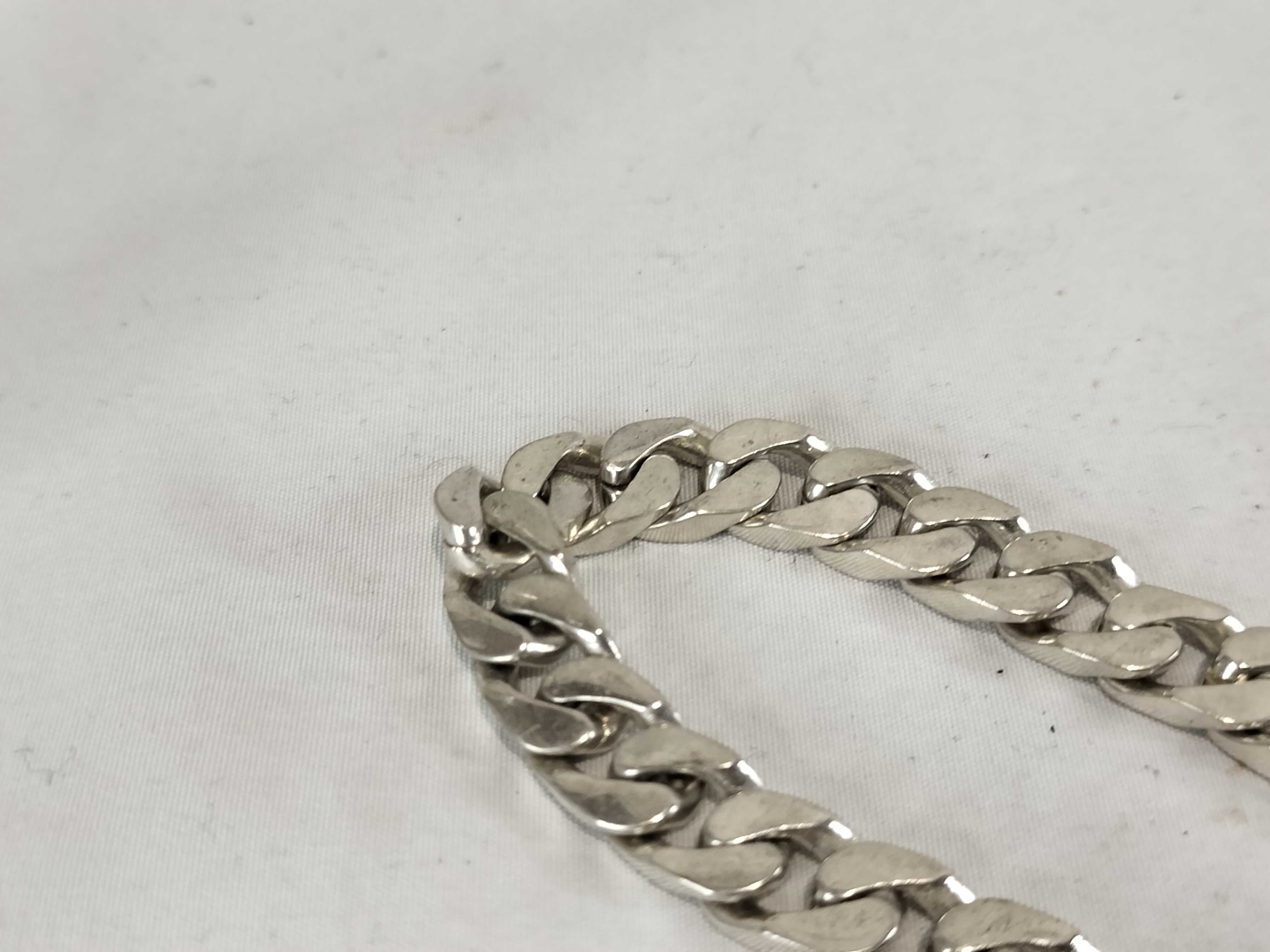Interlocking Silver 925 Bracelet/Bangle — view 7