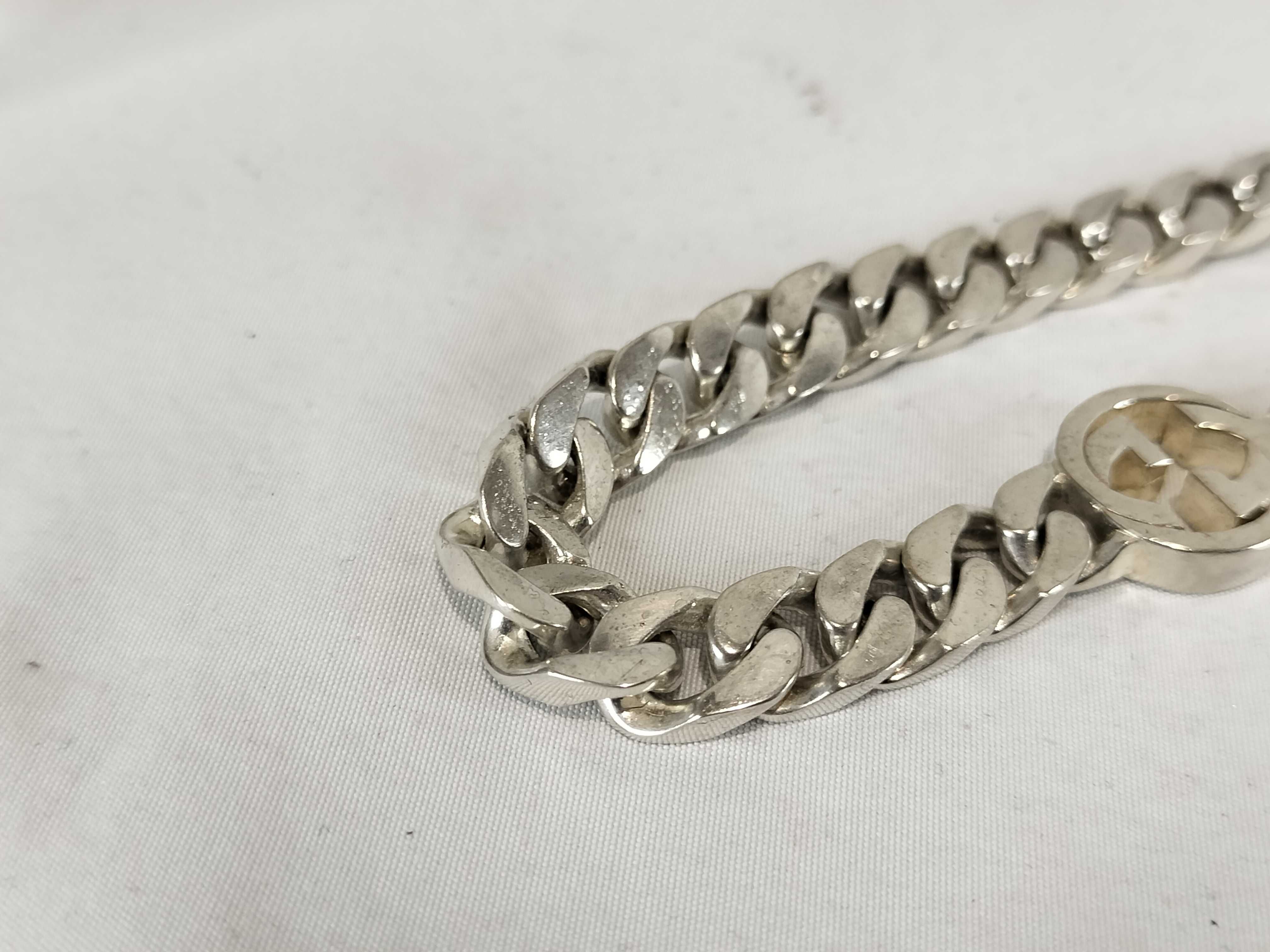 Interlocking Silver 925 Bracelet/Bangle — view 9
