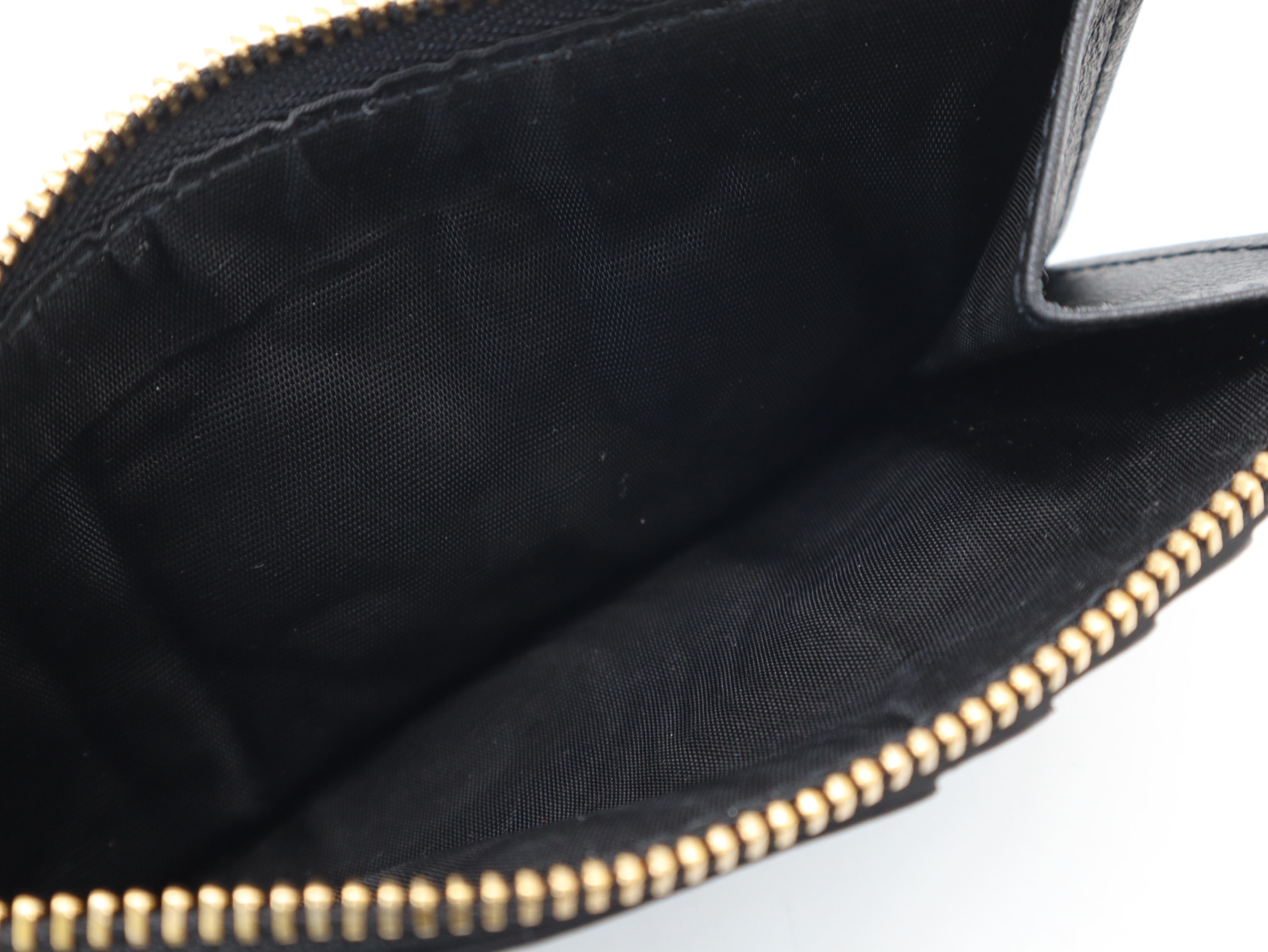 Cannage Fragment Case, Leather, Black, Card Case — view 9