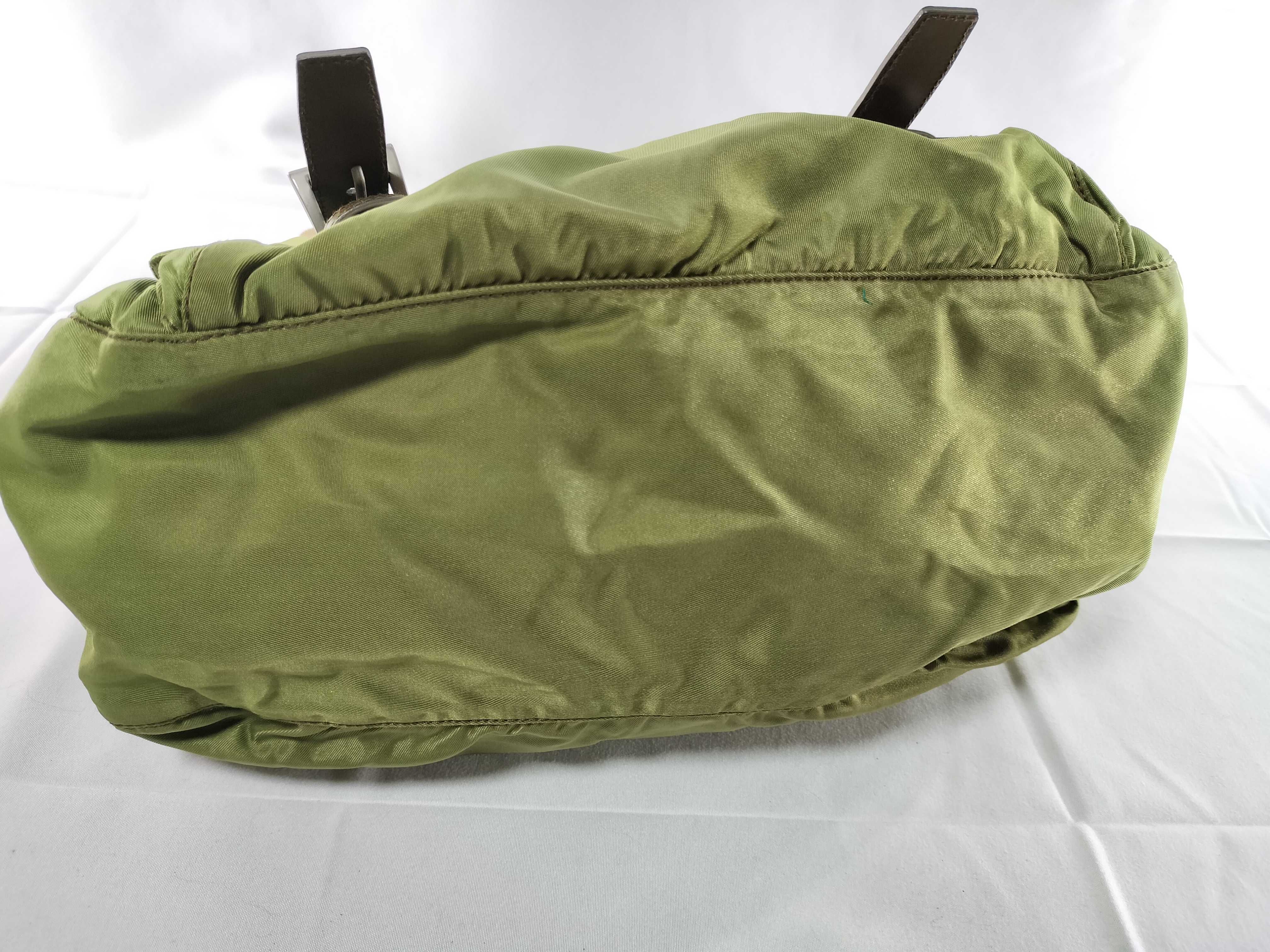 Nylon Shoulder Bag (Discoloration present) — view 7