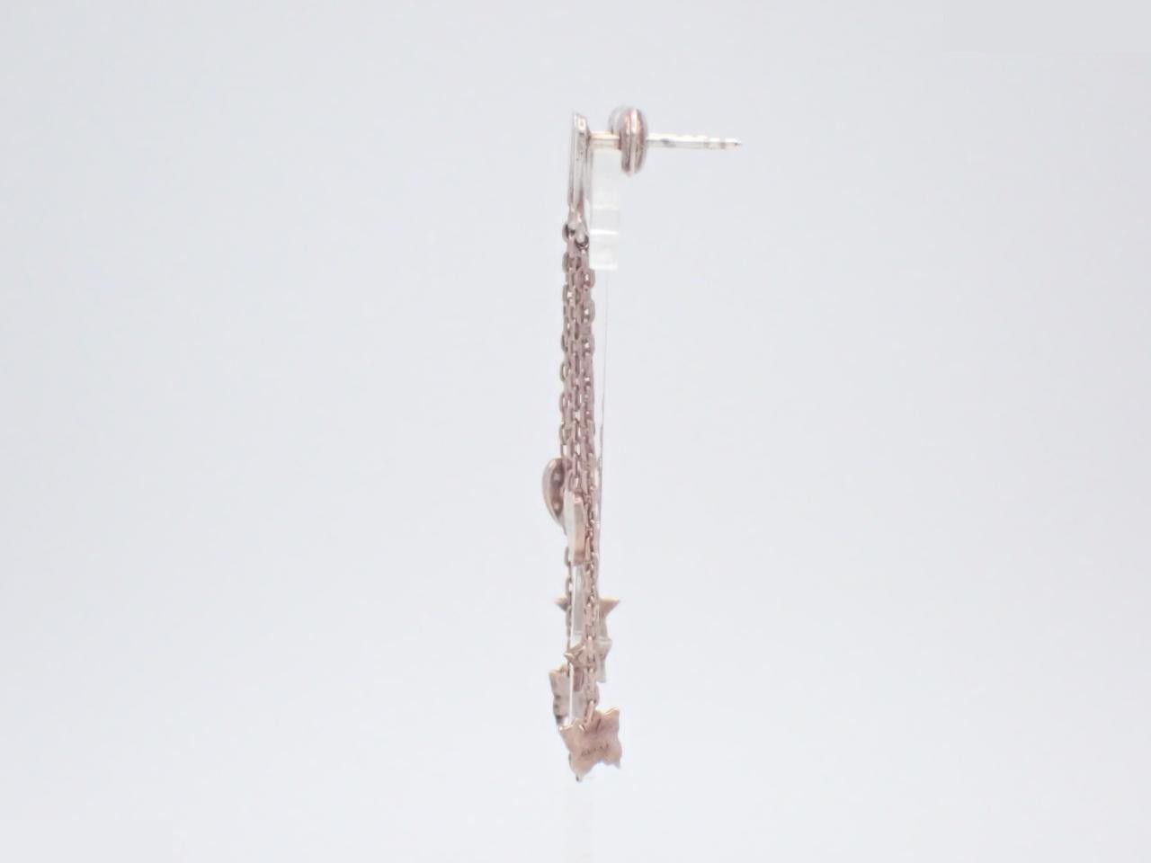 Heart-shaped earring charm, AG925, 3.2g — view 3