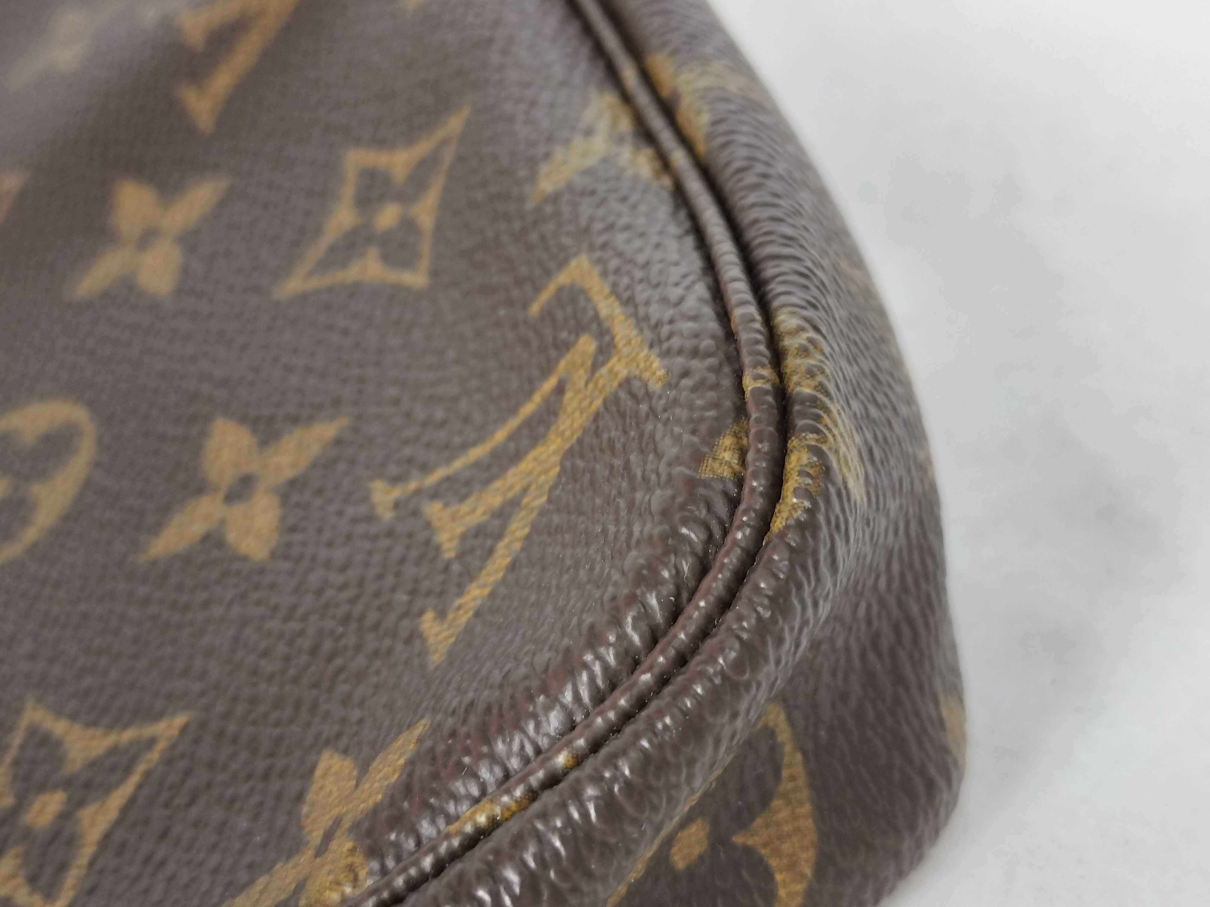 Monogram Pochette Accessoires M51980 Brown BJ0060 Pouch — view 7