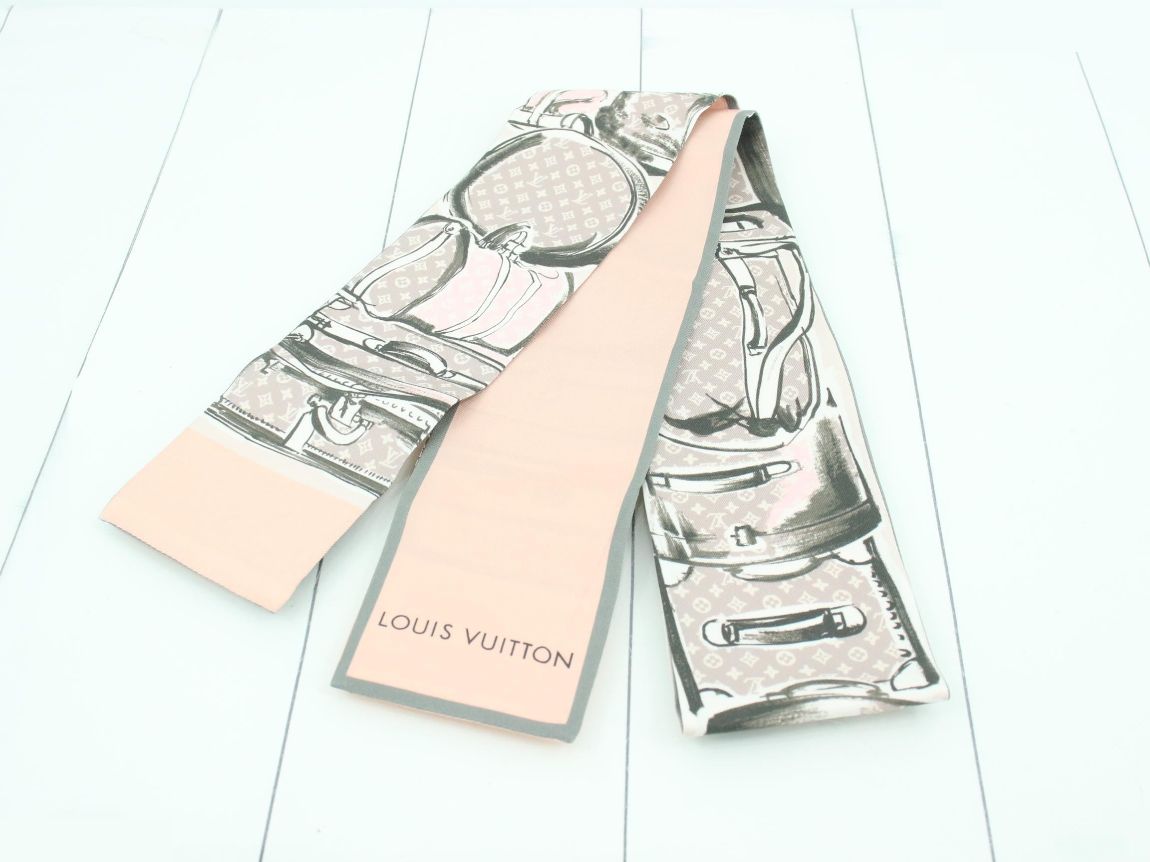 Bandeau Trunk Silk Scarf — view 2