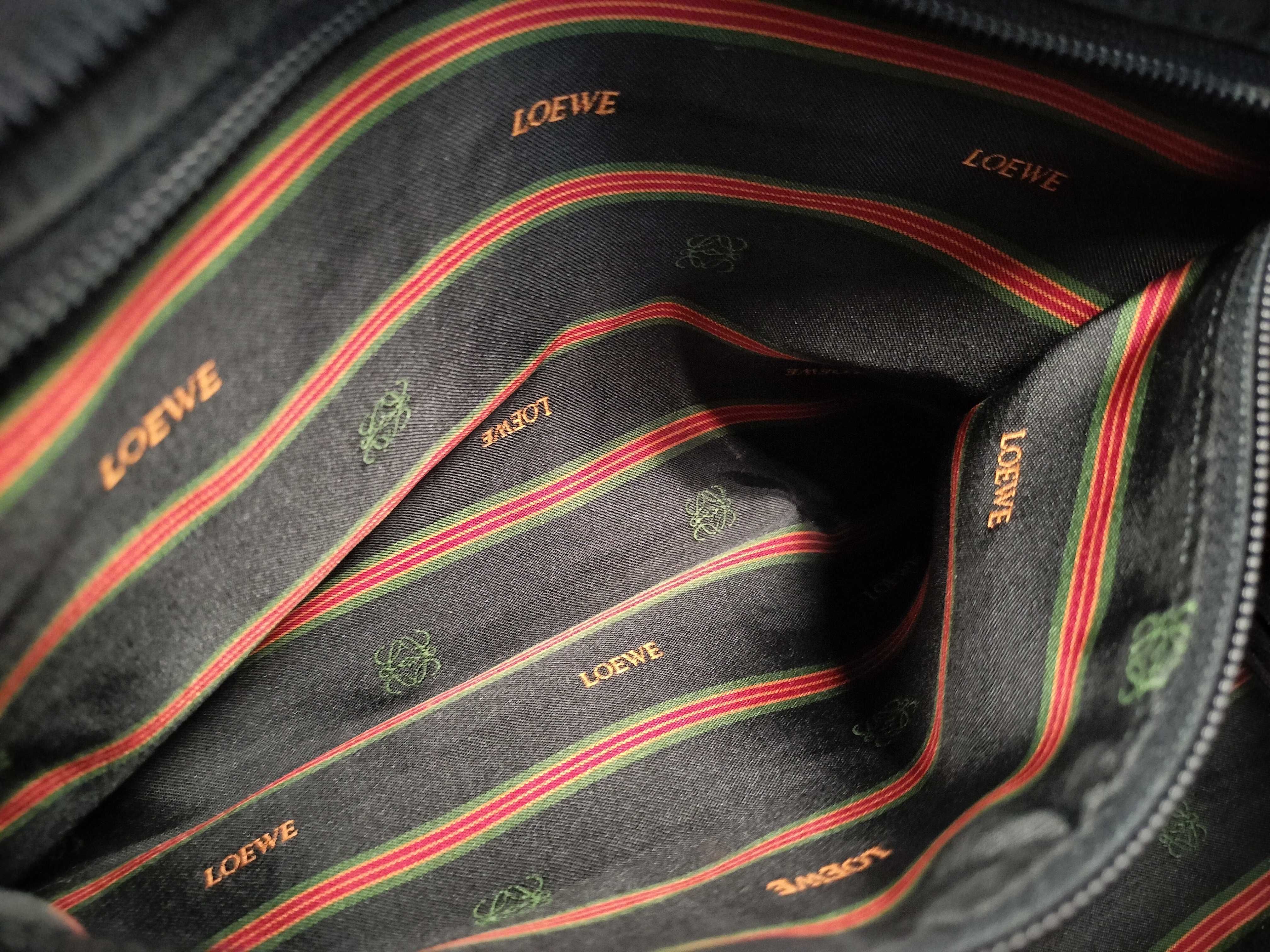 Mini Boston Bag Anagram Black Handbag — view 12