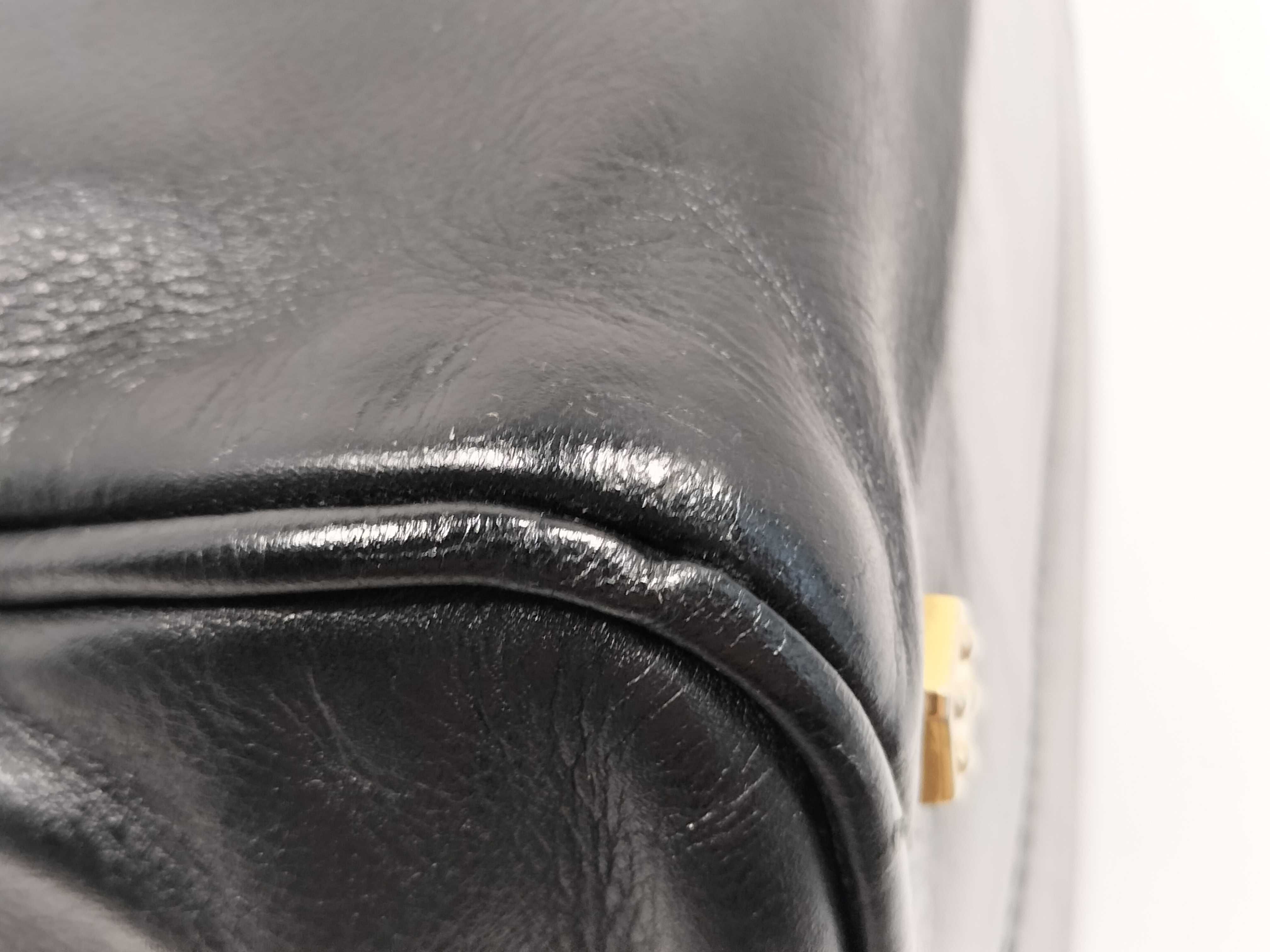 Mini Boston Bag Anagram Black Handbag — view 6