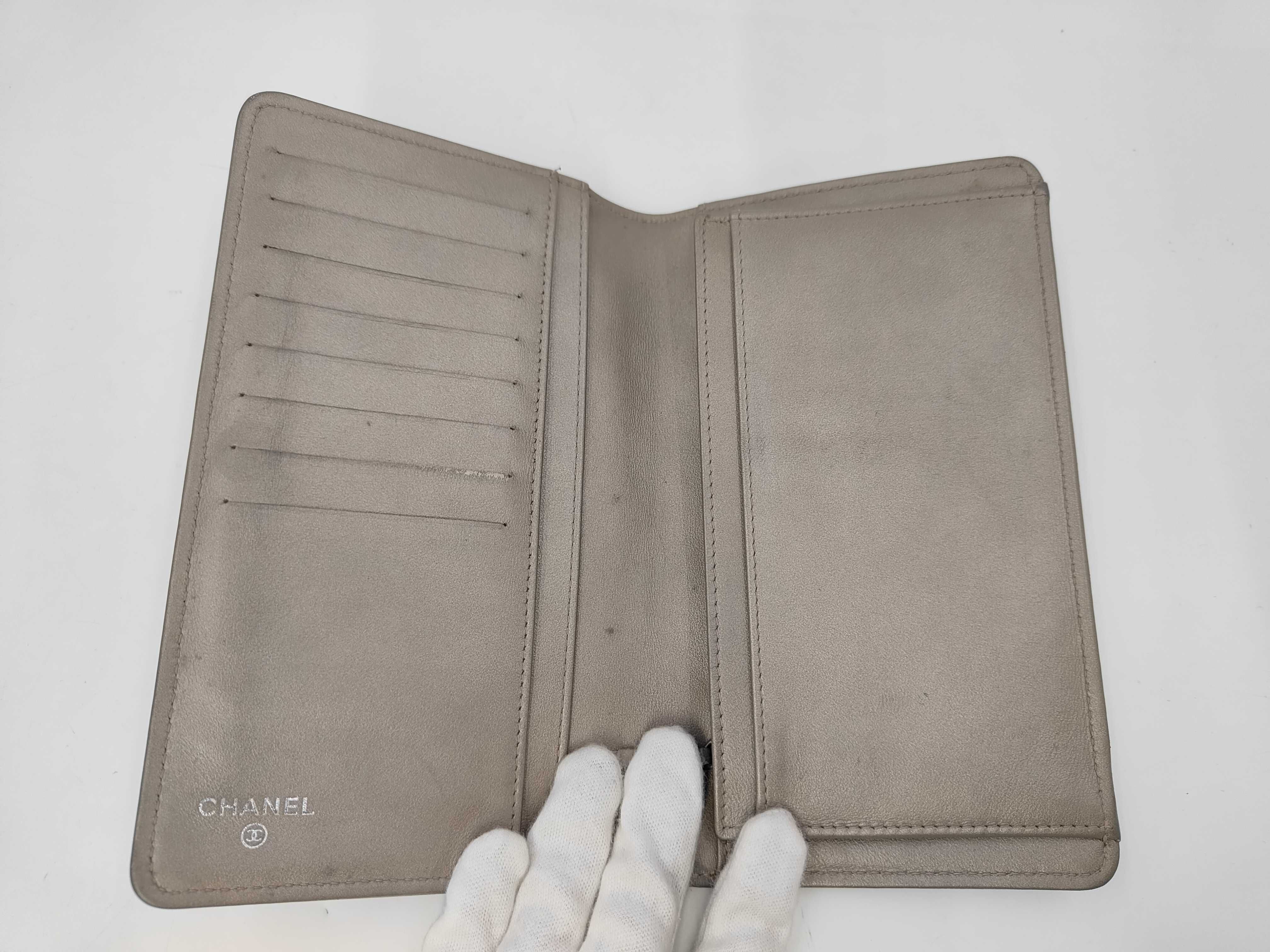 Gold Caviar Skin Boy Wallet (Serial Number 24) — view 8