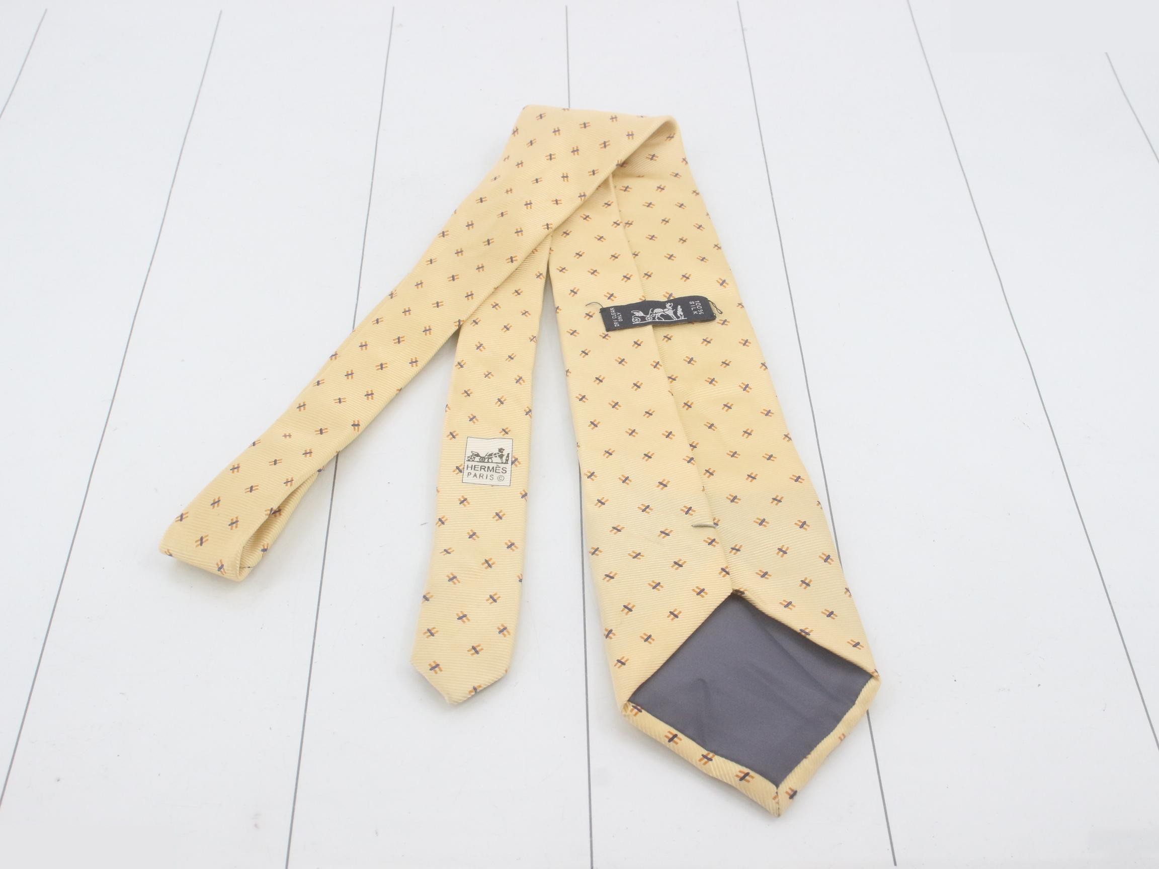 Necktie with tag — view 2