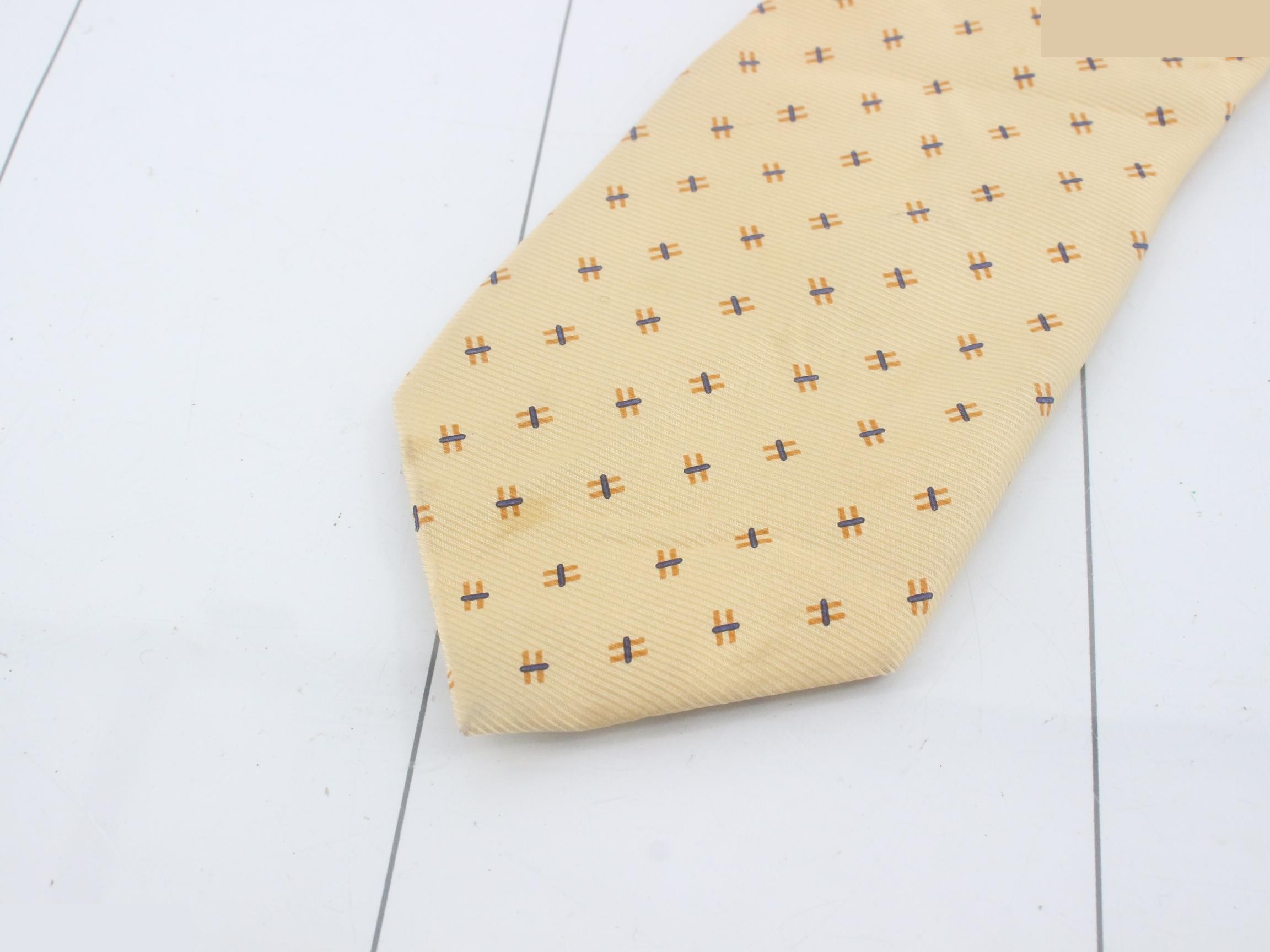 Necktie with tag — view 3