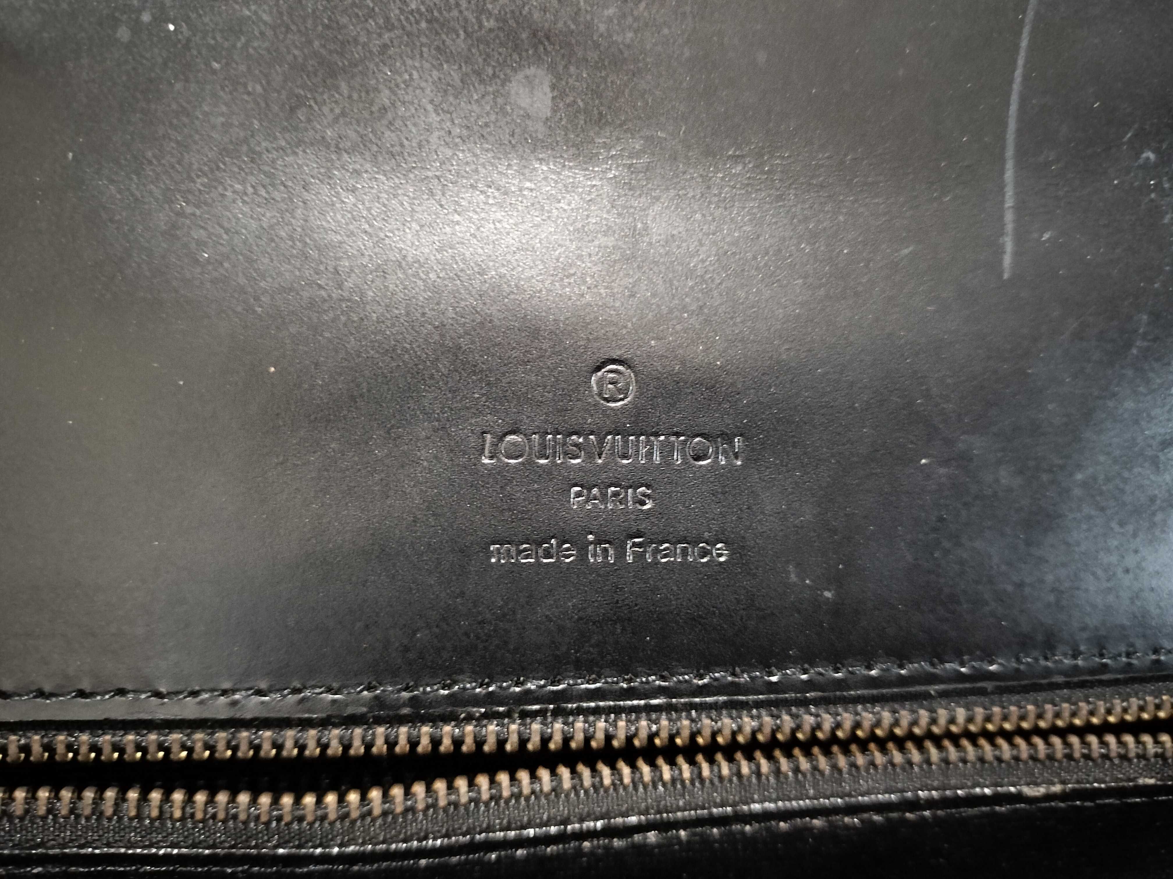 Epi Leather Port Document Bandoulière (Missing Band) Business Bag — view 12