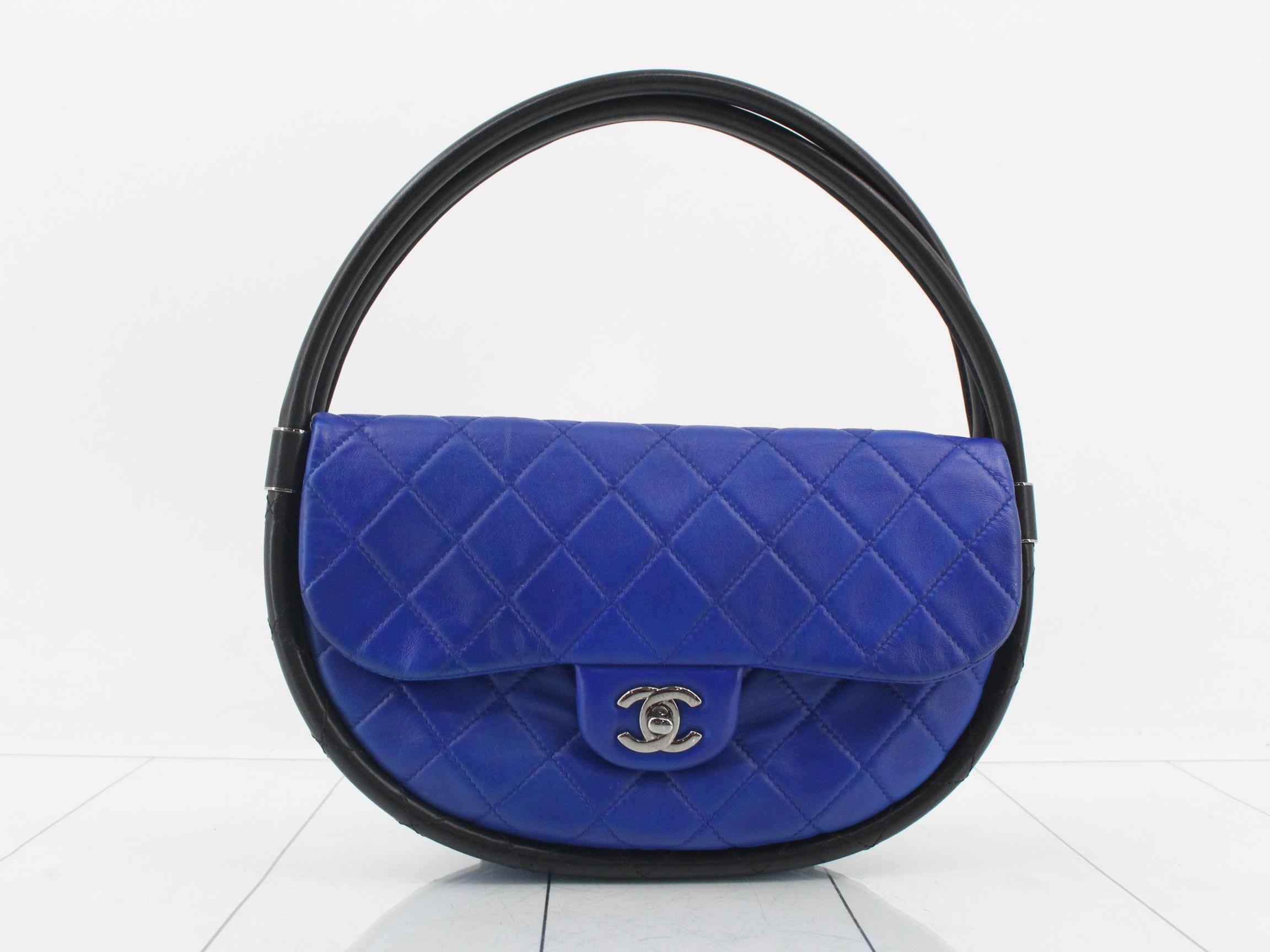 Hula Hoop Lambskin Shoulder Bag