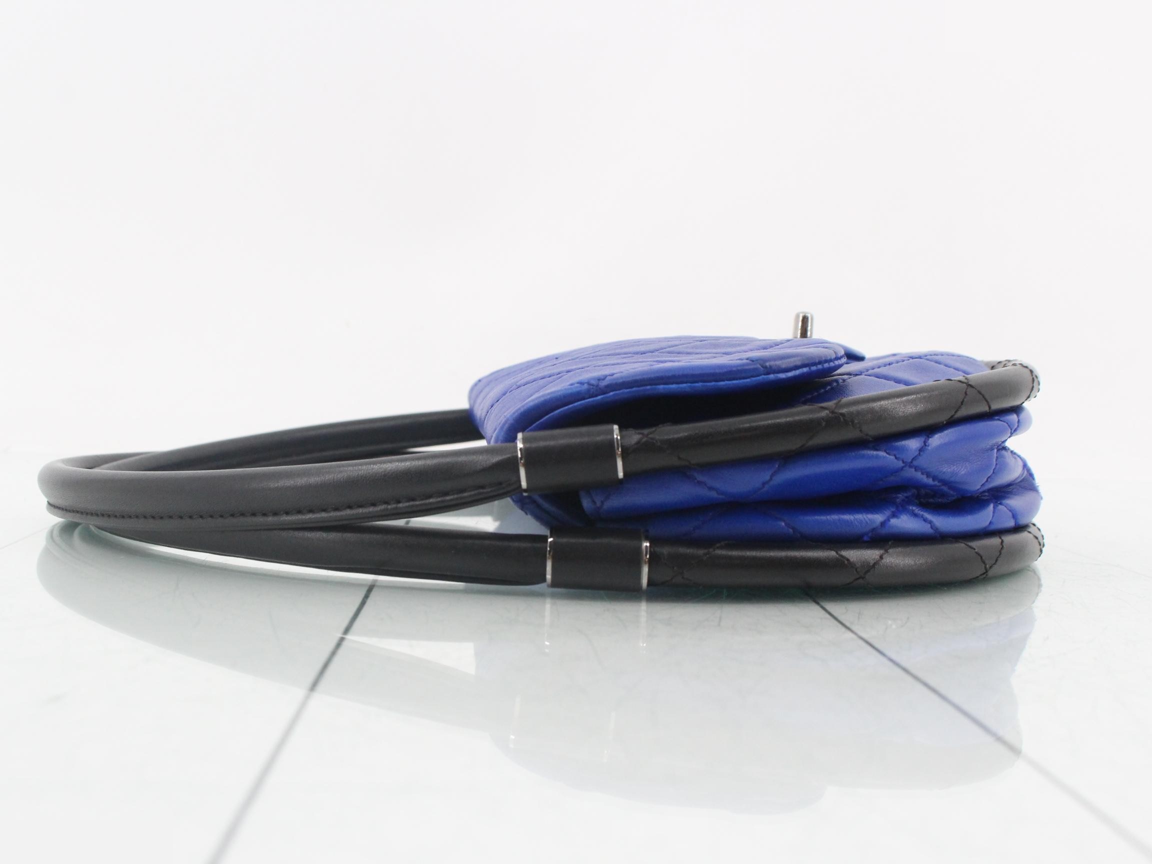 Hula Hoop Lambskin Shoulder Bag — view 4