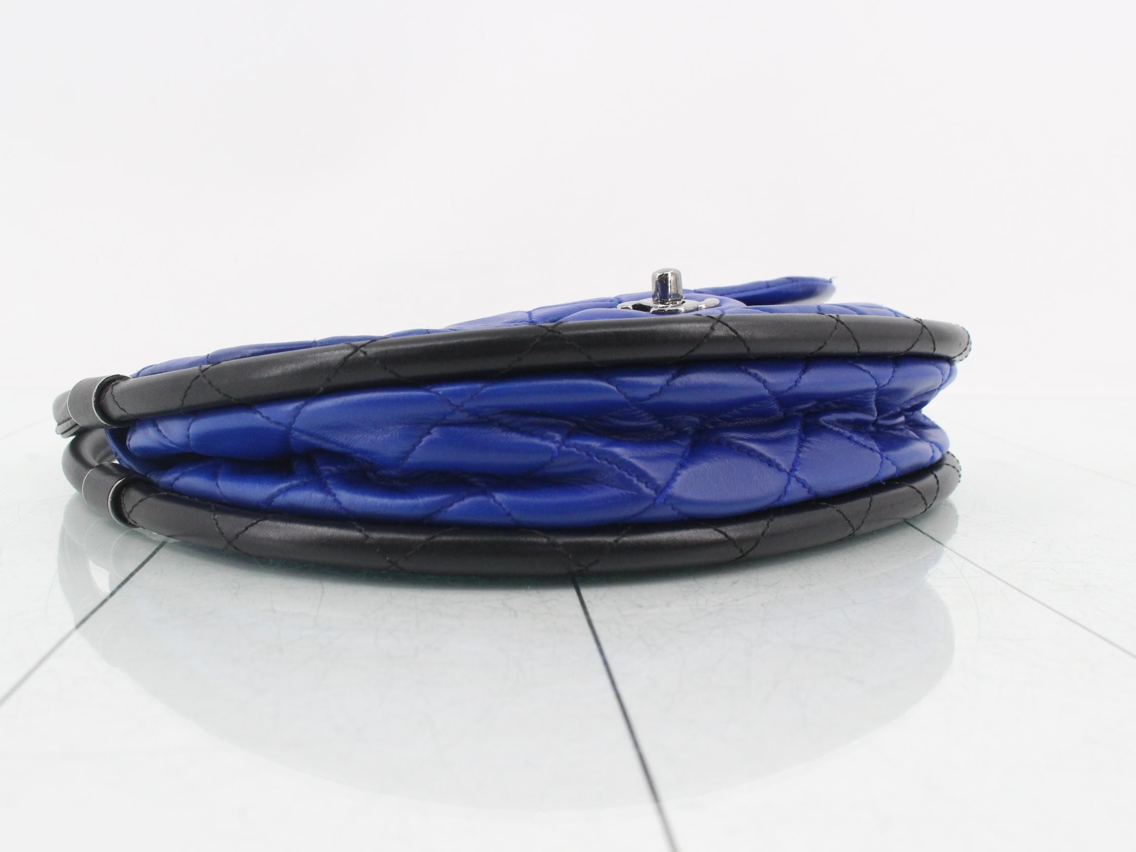 Hula Hoop Lambskin Shoulder Bag — view 5