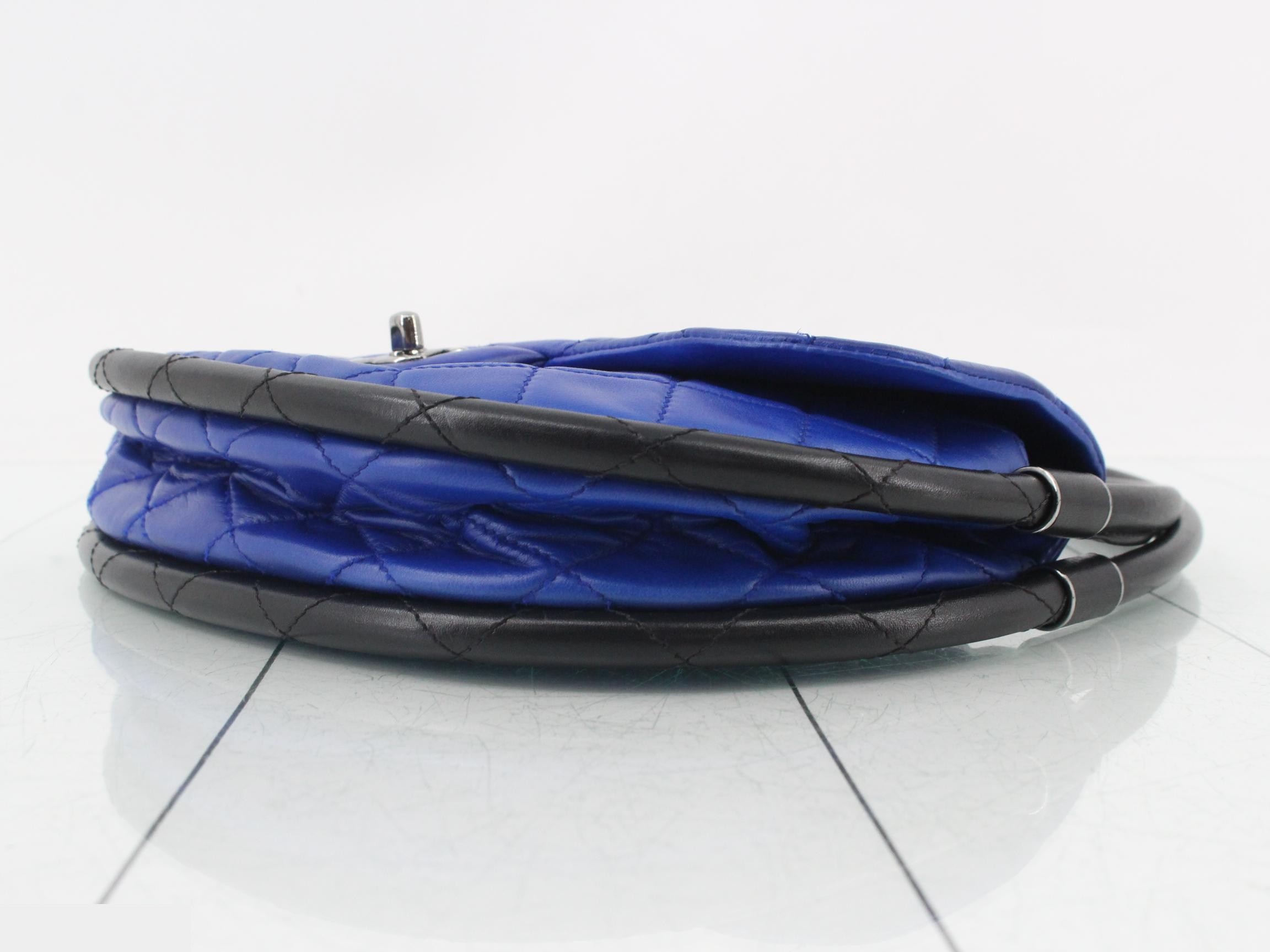 Hula Hoop Lambskin Shoulder Bag — view 6