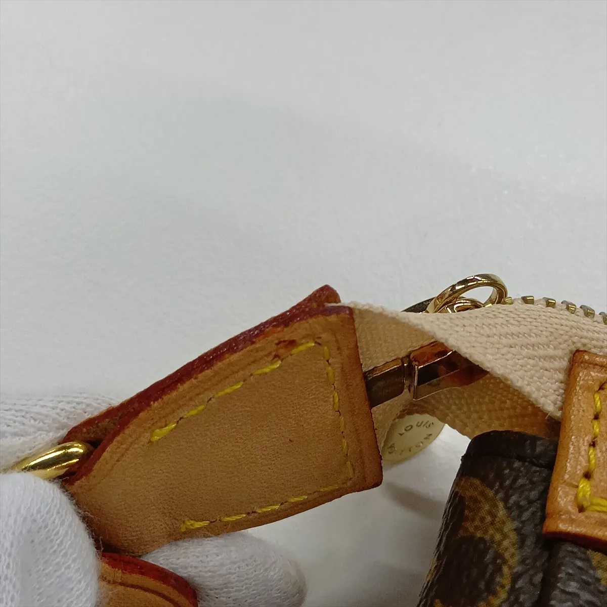 Monogram Cherry Blossom Pochette Accessoires M92006 AR0023 Brown — view 10