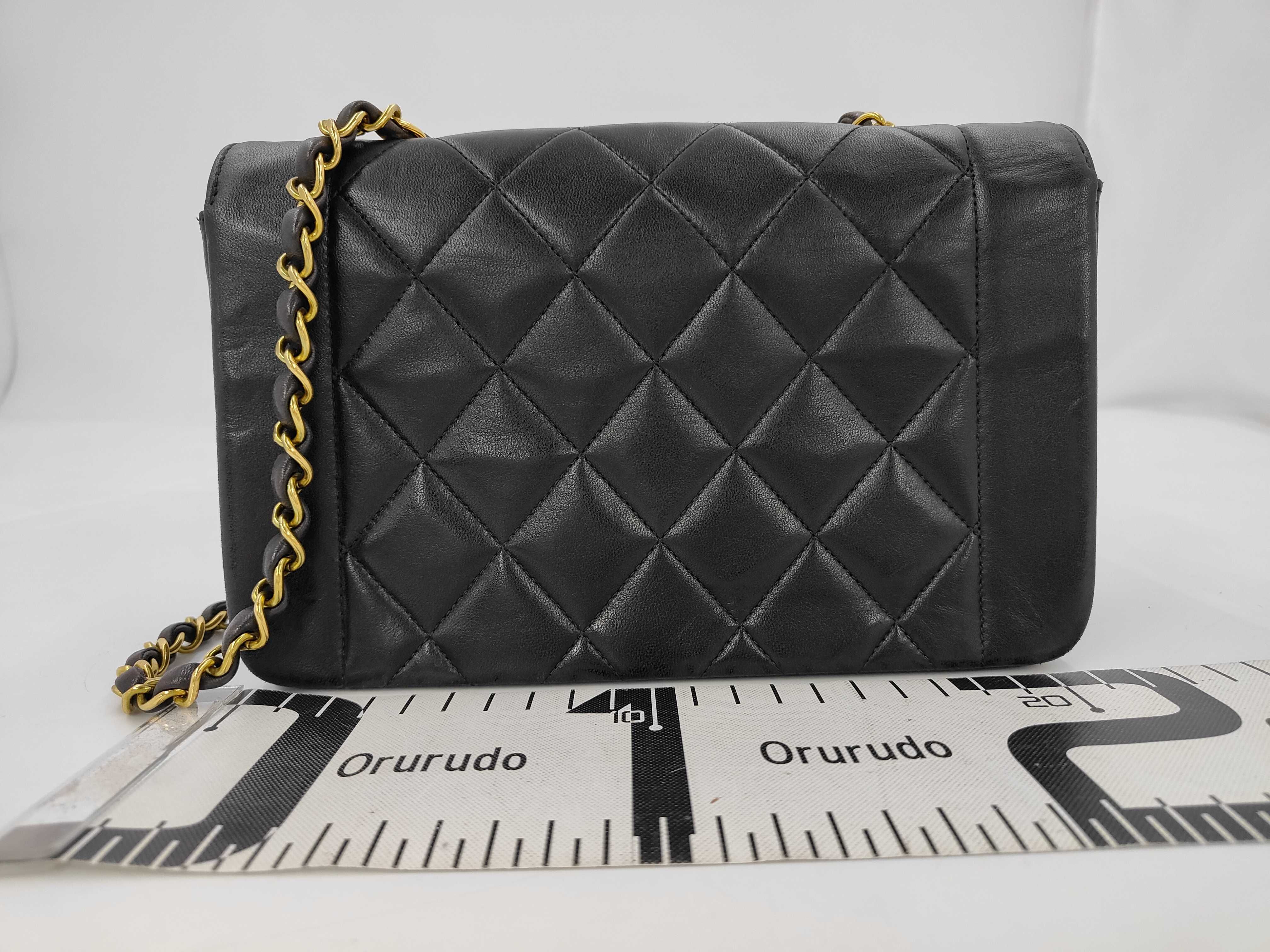 Diana 22 Matelassé Lambskin Chain Shoulder Bag (Serial Number 3) — view 2
