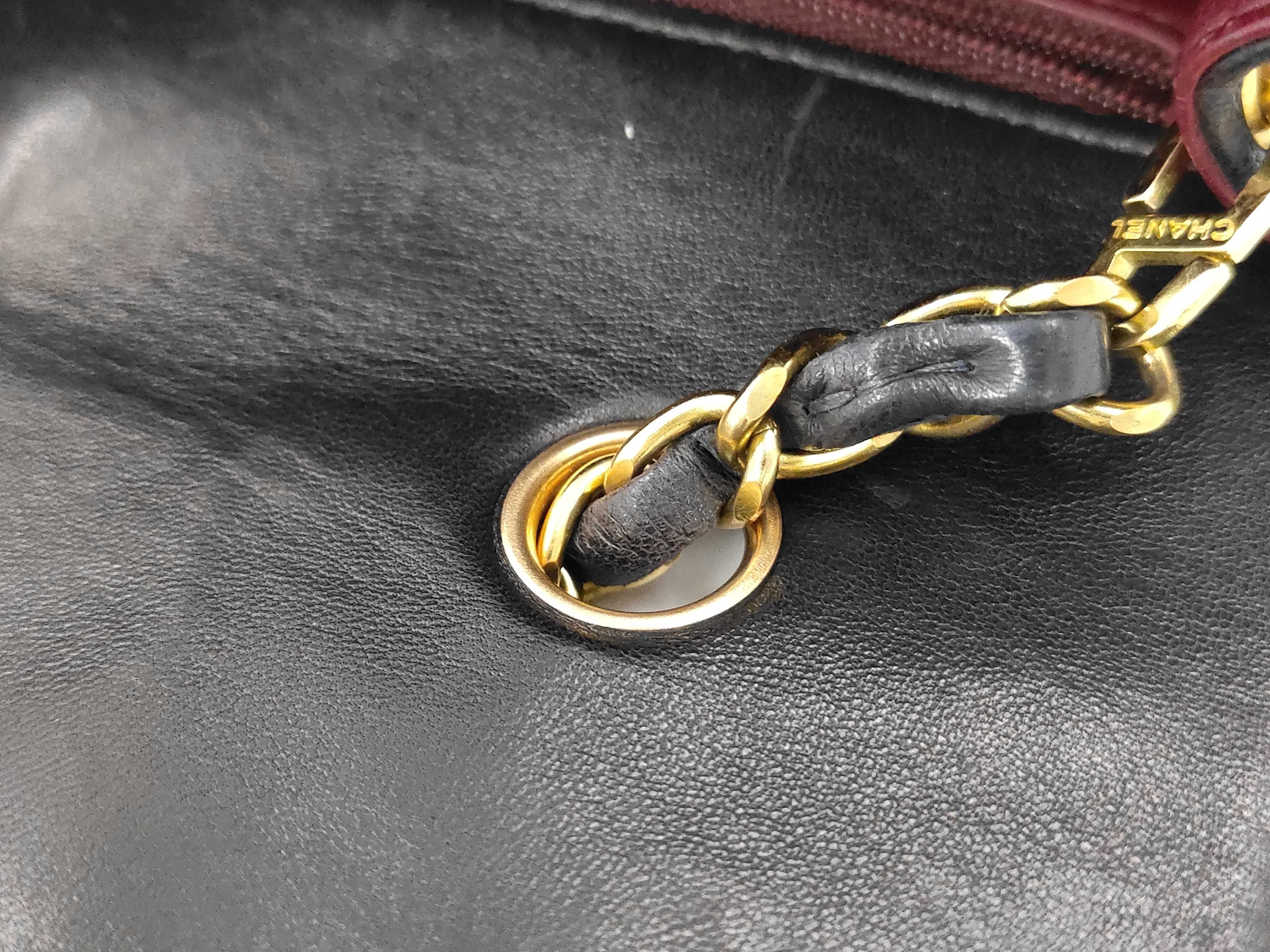 Diana 22 Matelassé Lambskin Chain Shoulder Bag (Serial Number 3) — view 9