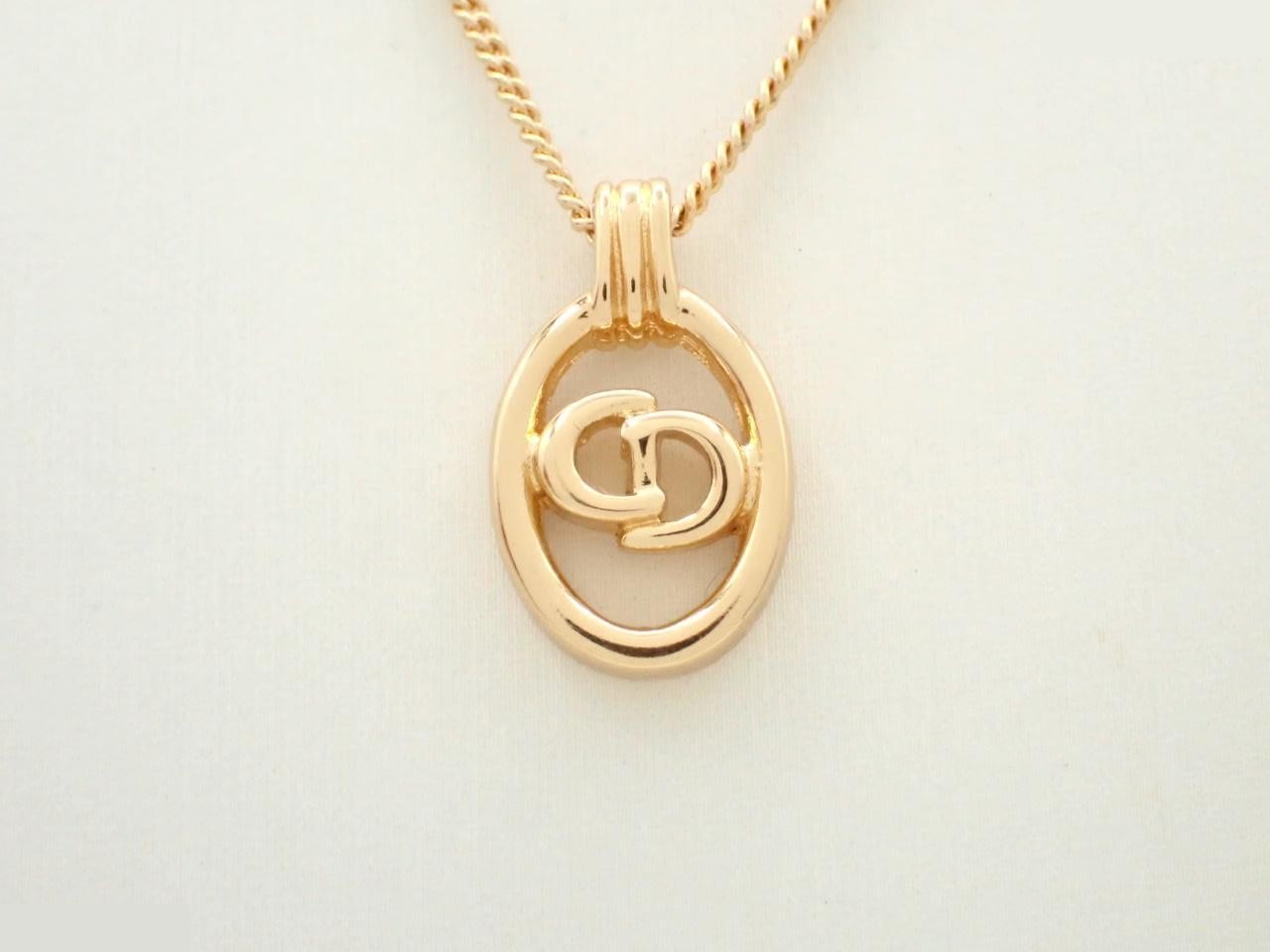 Necklace, CD, GP, box, chain approximately 44cm