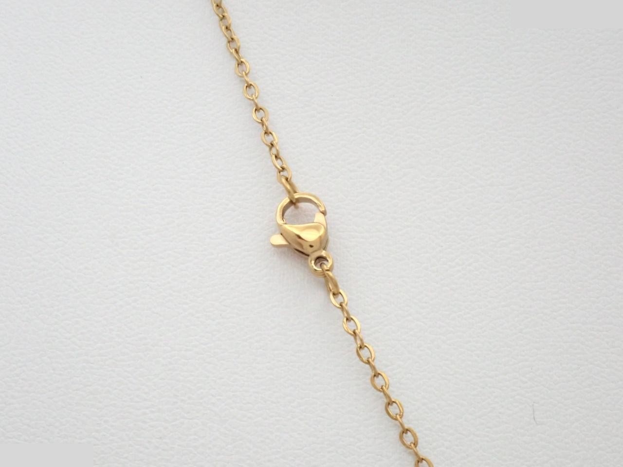 Necklace, Pop Ash, Gold — view 2