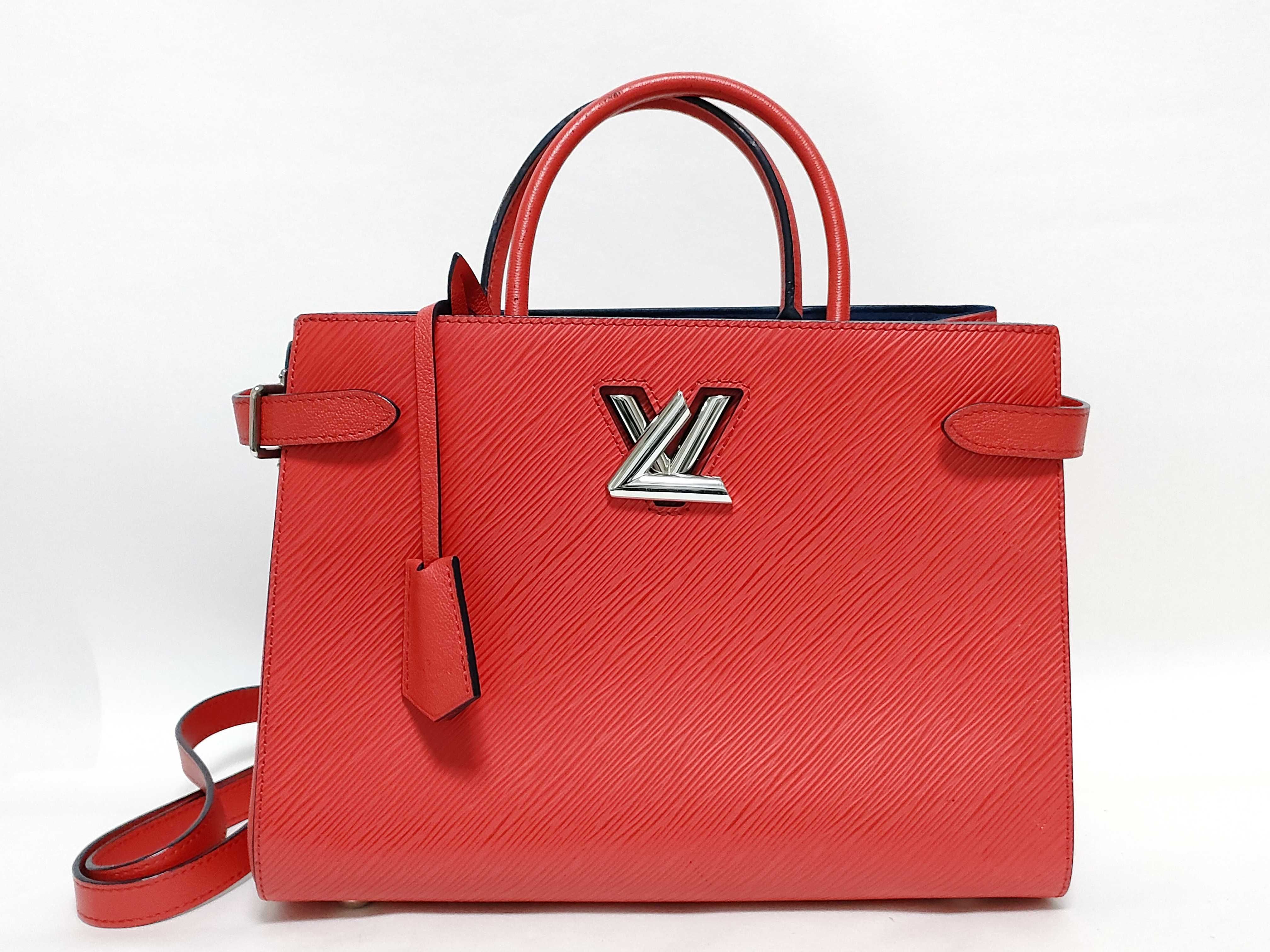 Epi Twist Tote Bag (Red) - Shoulder Bag