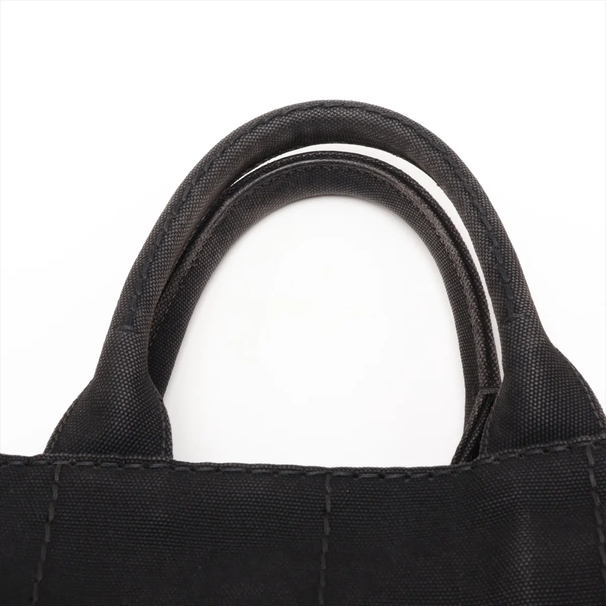 Canapa Canvas 2-Way Handbag, Black — view 6