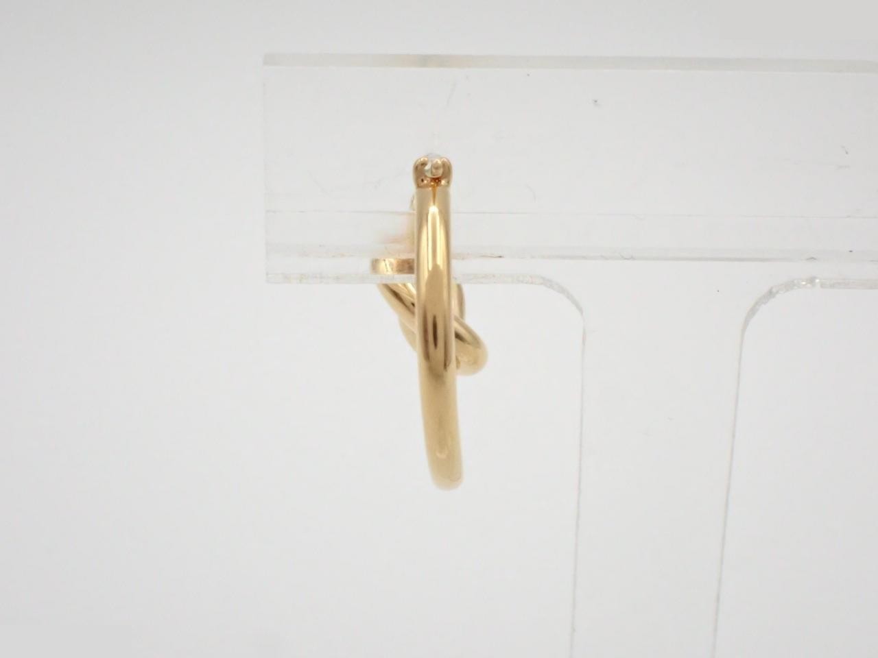 Knot - Precious Metal Earrings (Single Earring) — view 2