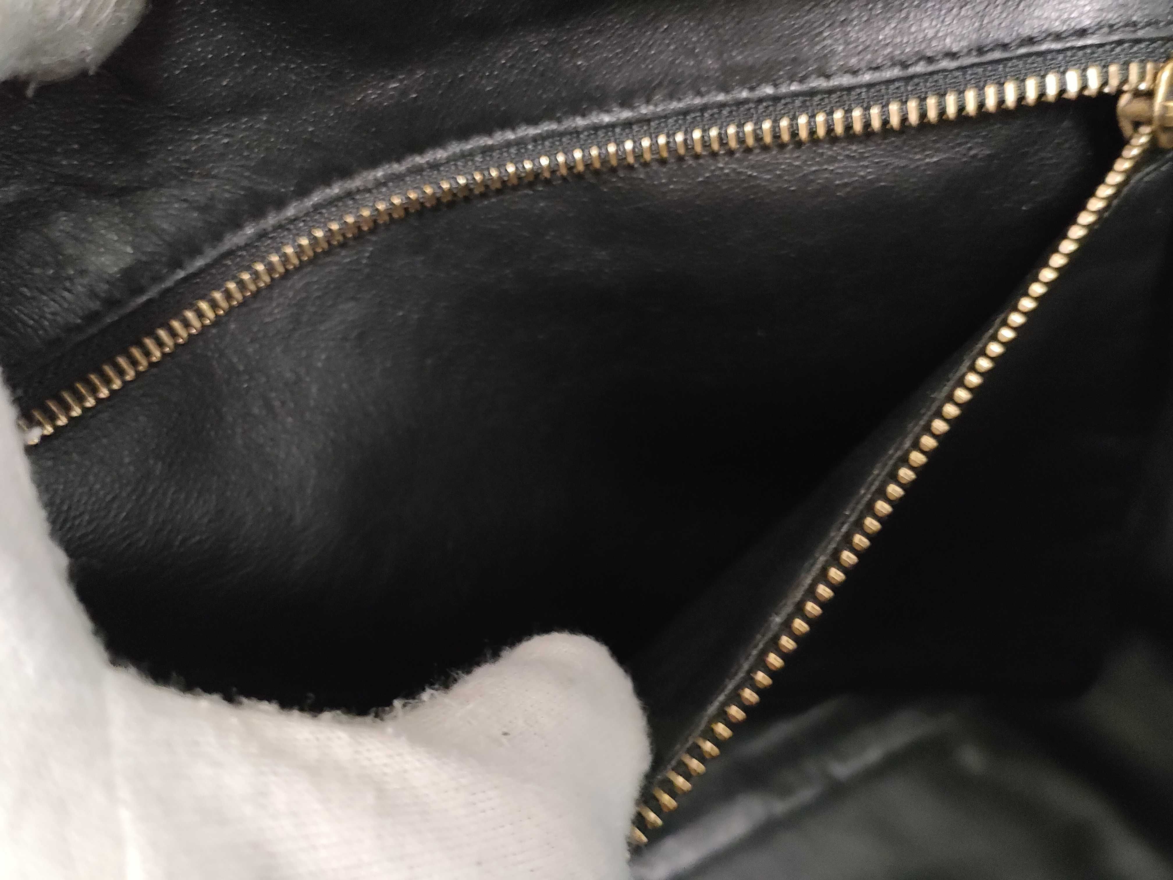Luggage Wool x Leather Handbag — view 11