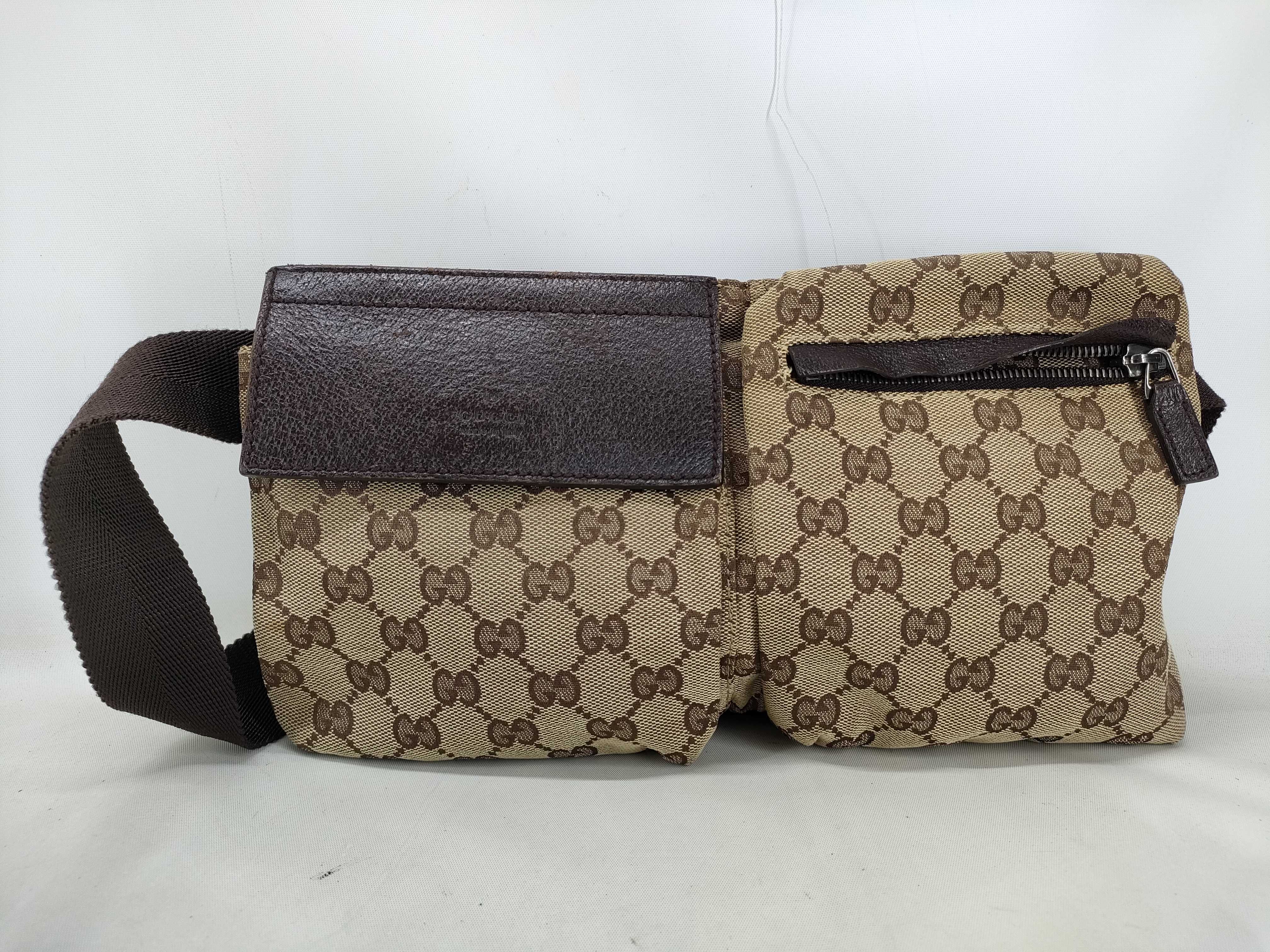 GG Canvas Body Bag