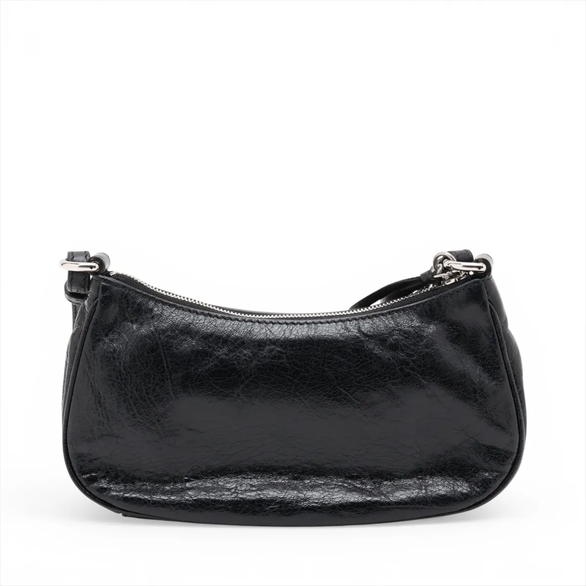 Le Cagole Mini Leather 2-Way Shoulder Bag, Black, 695814 — view 2