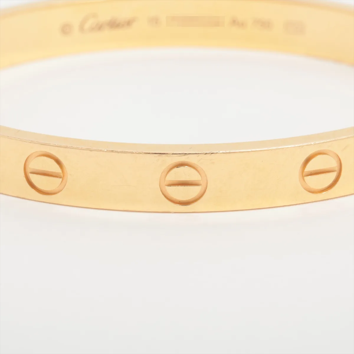 Love Bracelet 750 (Yellow Gold) 28.6g 15 PSW224 Metal — view 3