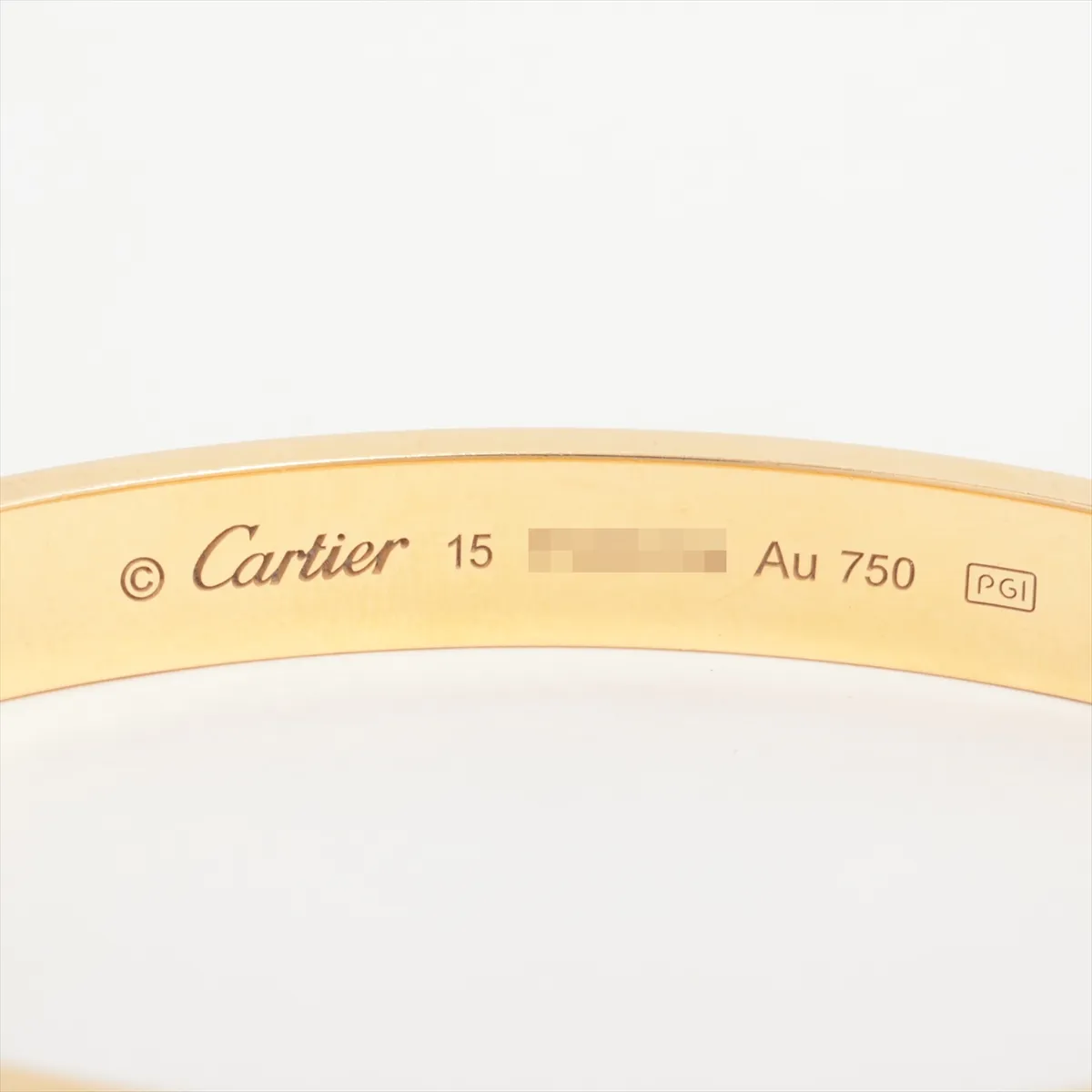 Love Bracelet 750 (Yellow Gold) 28.6g 15 PSW224 Metal — view 7