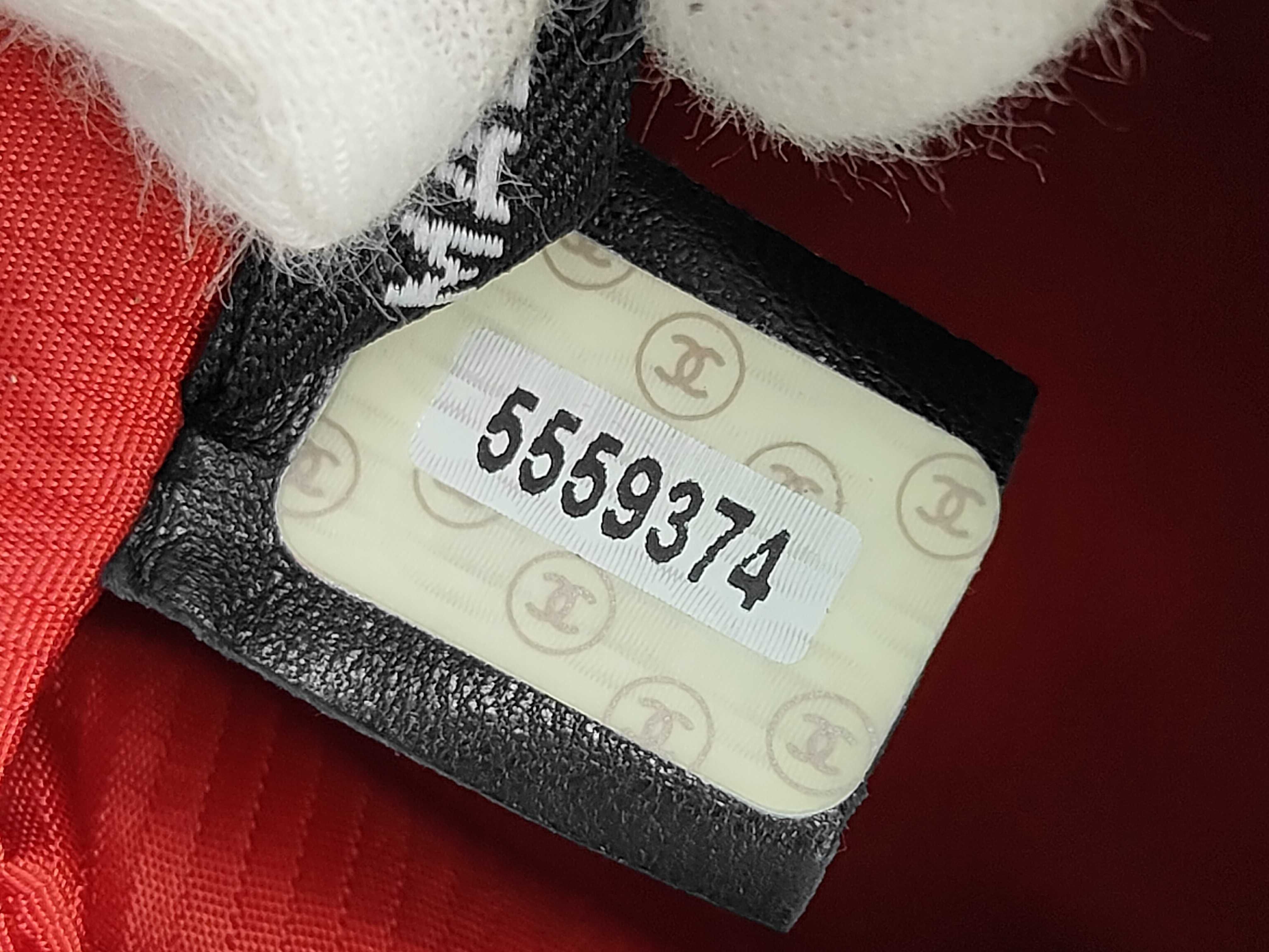(Chanel) Old Travel Line Nylon Tote Bag with Silver Hardware, Serial Number 5-series, with Accessories, Item Number 5559374 — view 11