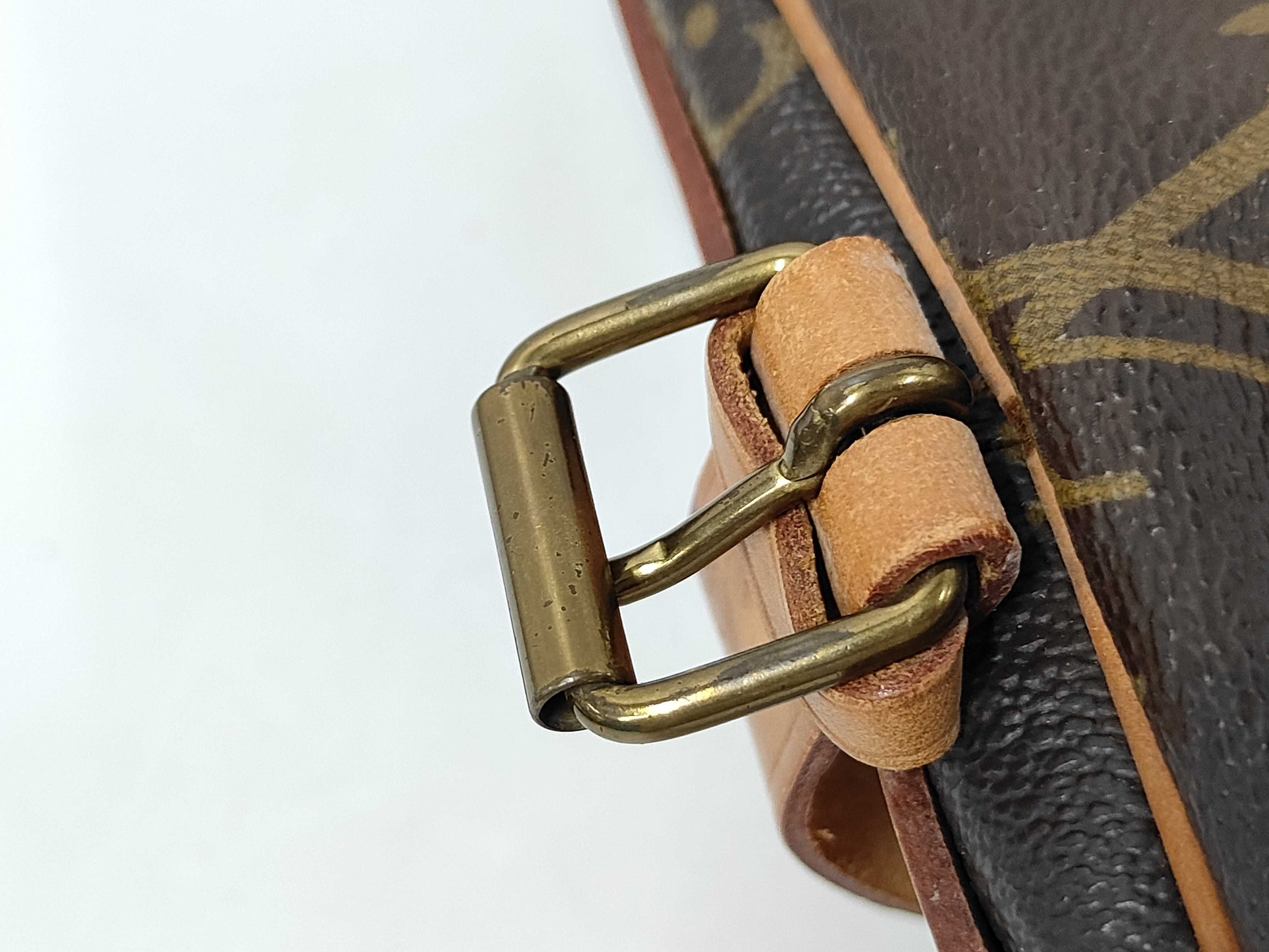 Monogram Cartouchiere Shoulder Bag — view 12