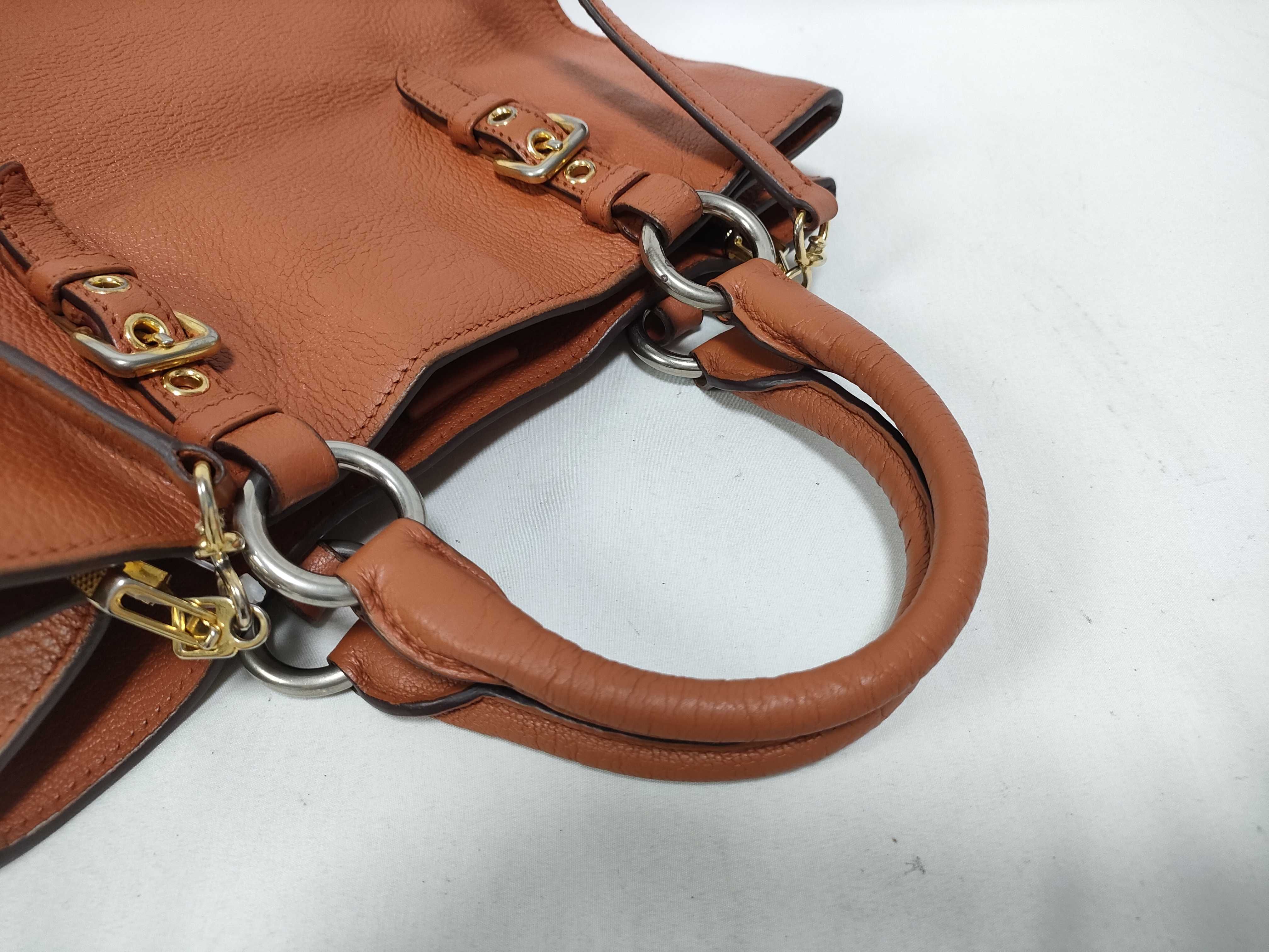 2-way tote bag, brown tote bag — view 9