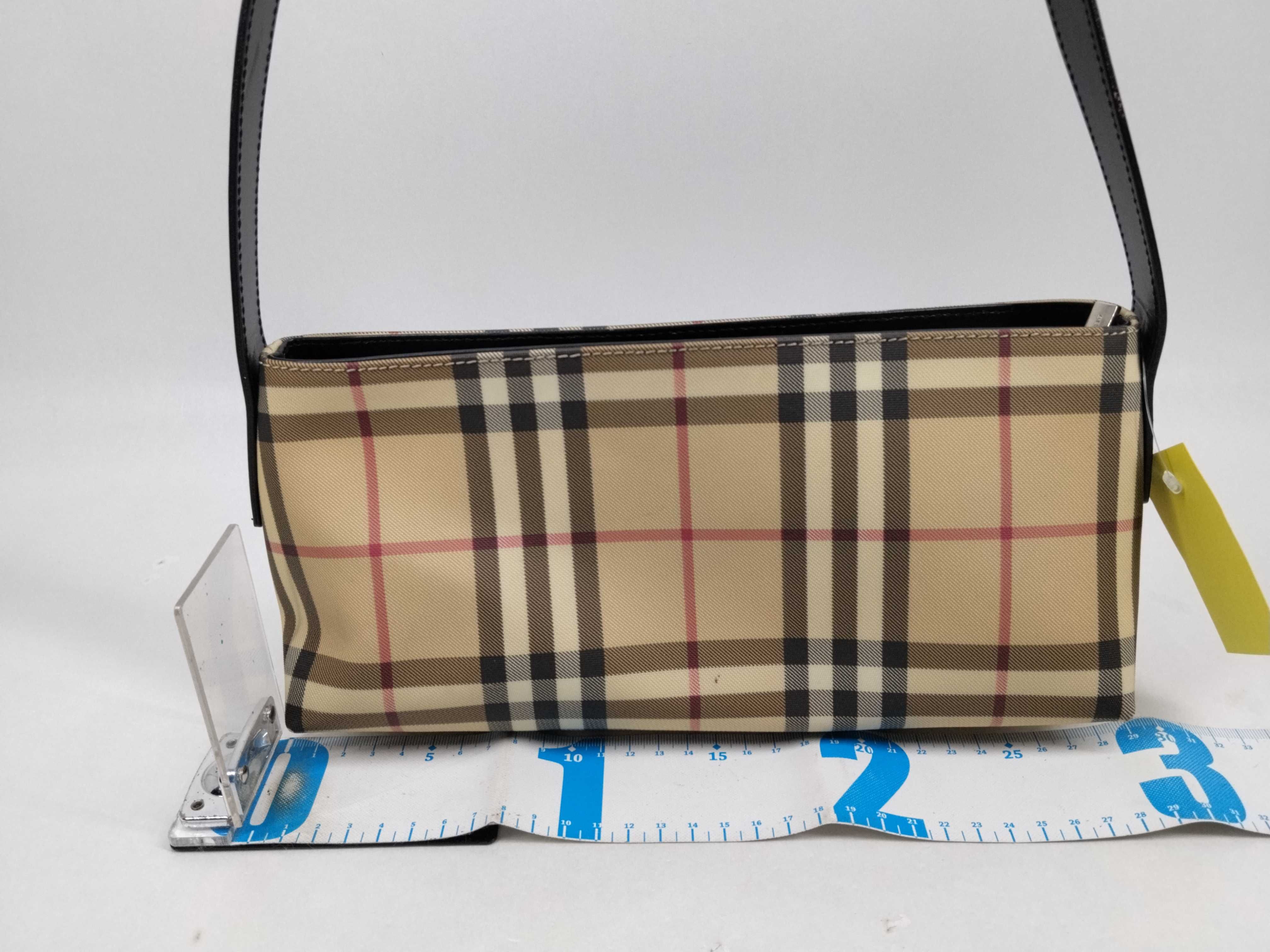 One-Shoulder Bag, Checkered Pattern Shoulder Bag — view 2