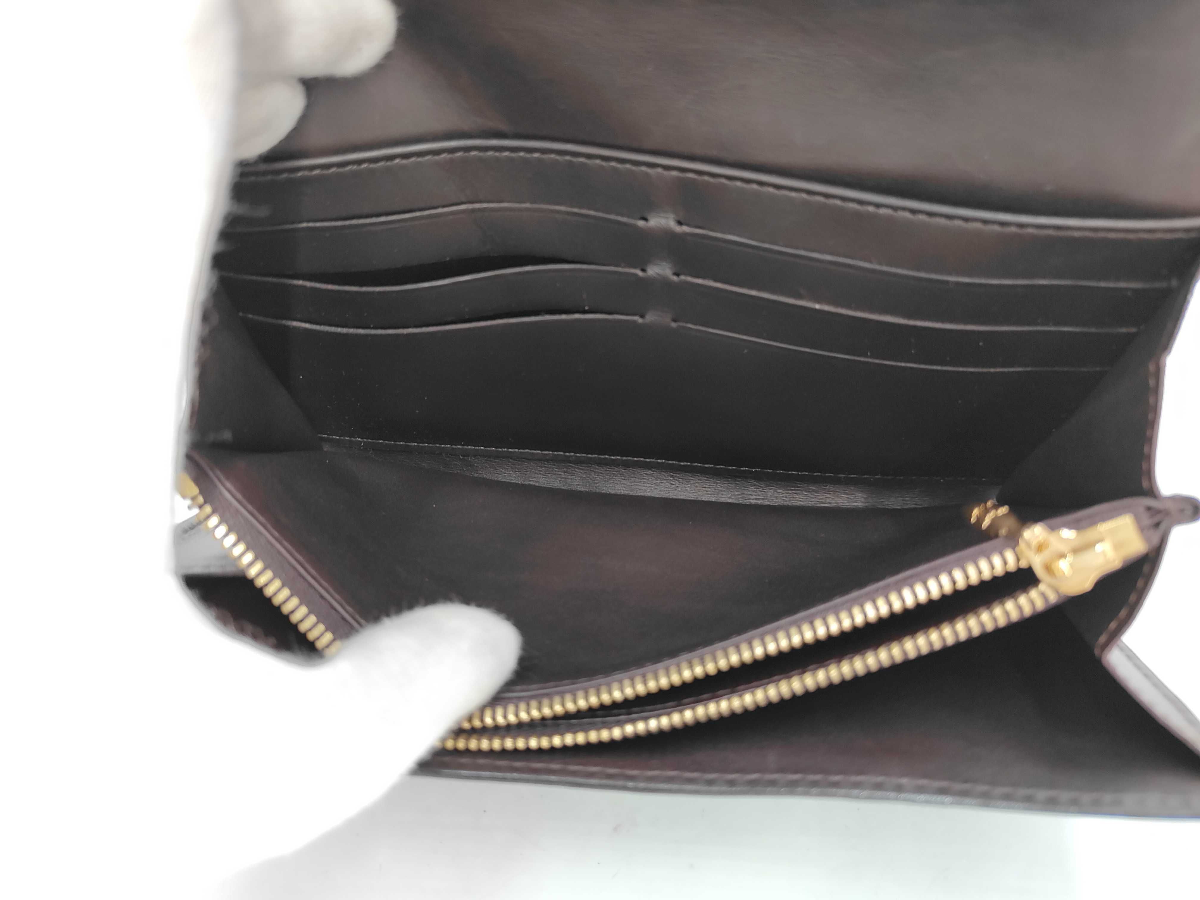 Vernis / Vernis / Portefeuille Sarah / M93524 / Long Wallet / Enamel Wallet — view 6
