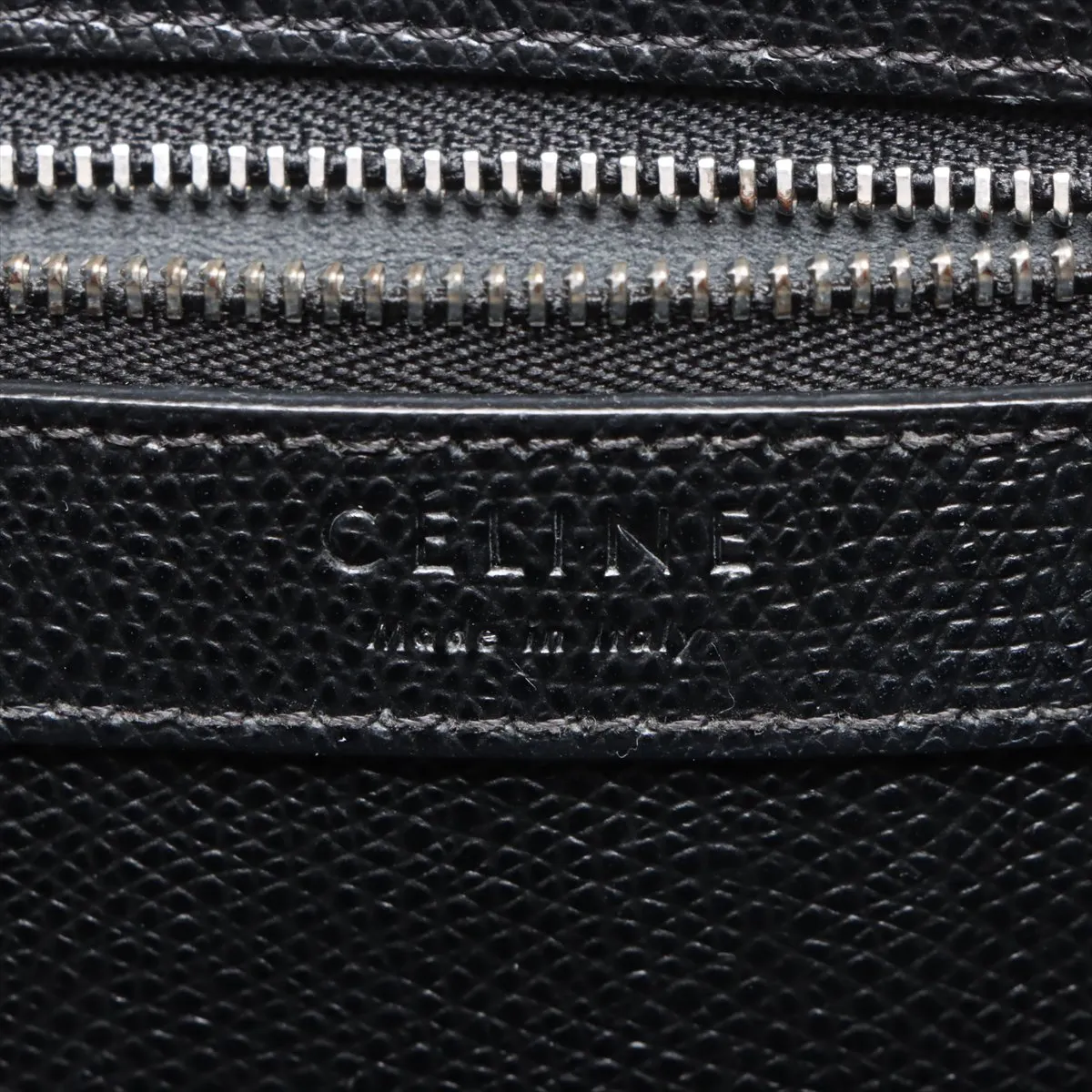 Vertical Cover Leather 2WAY Handbag Black — view 10